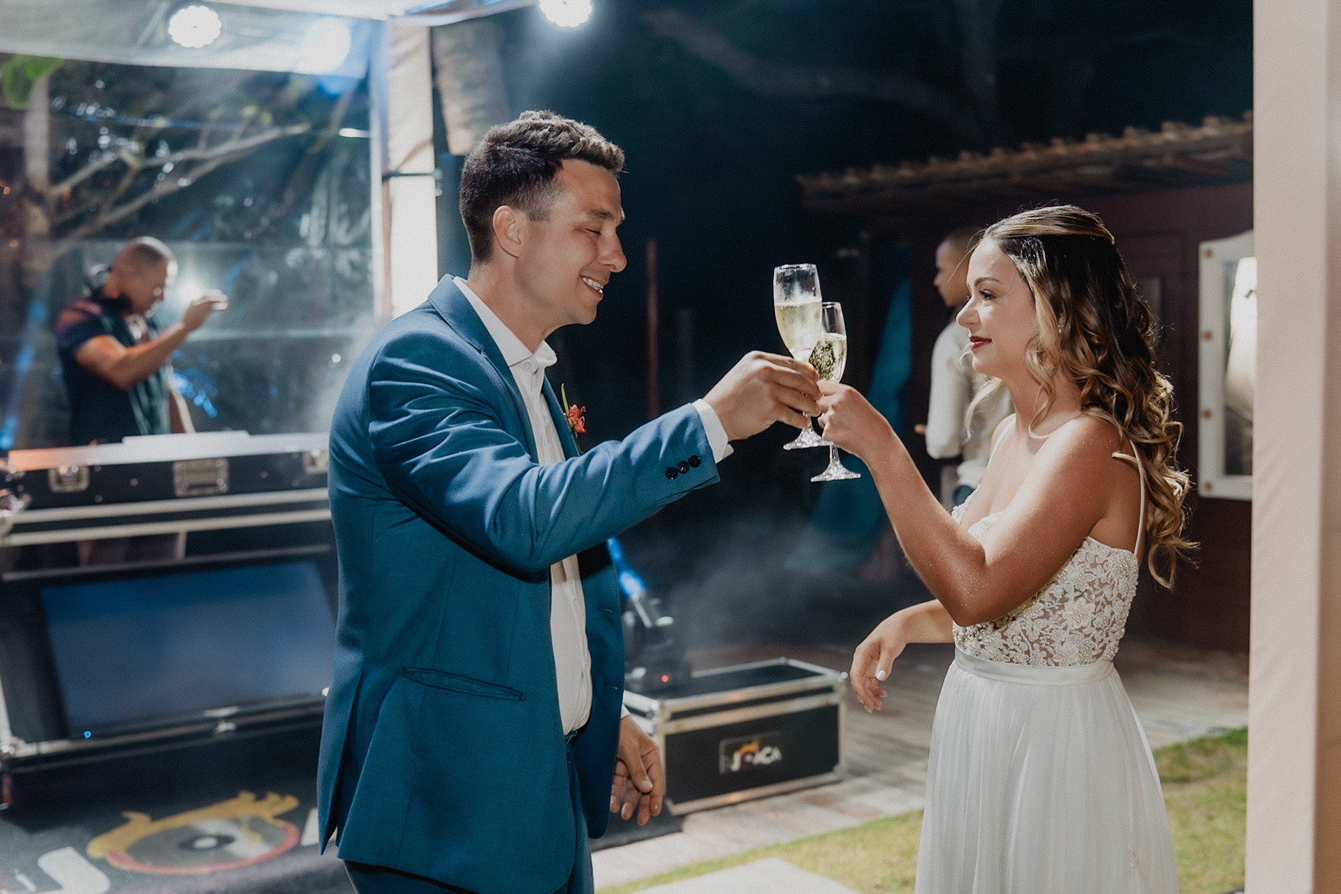 Festa de Casamento na praia em Arraial D' Ajuda Bahia