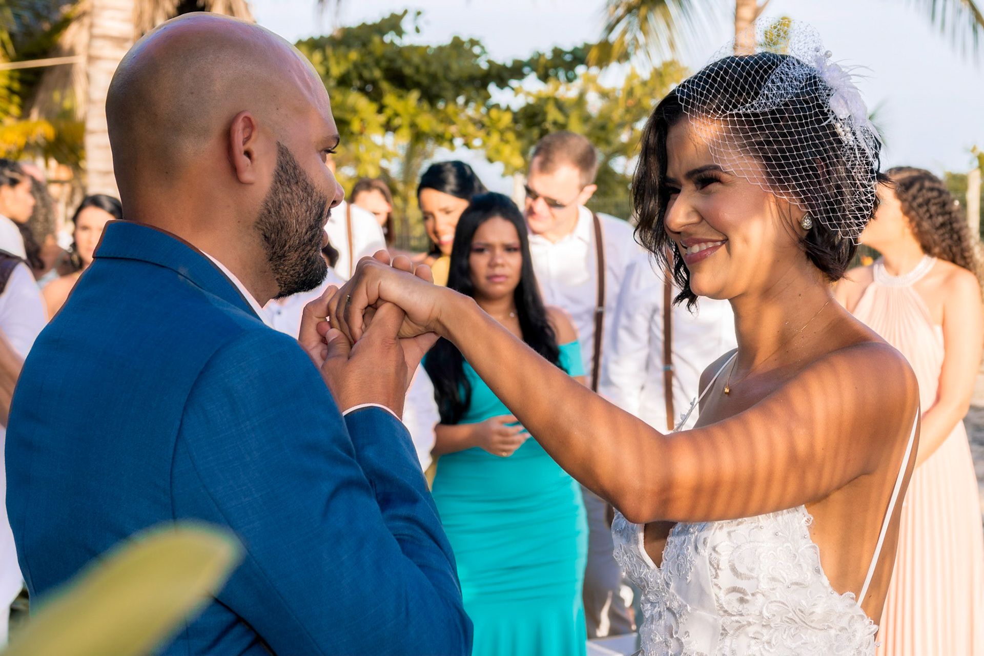 Casamento na praia de Santo Antônio em Santa Cruz Cabrália