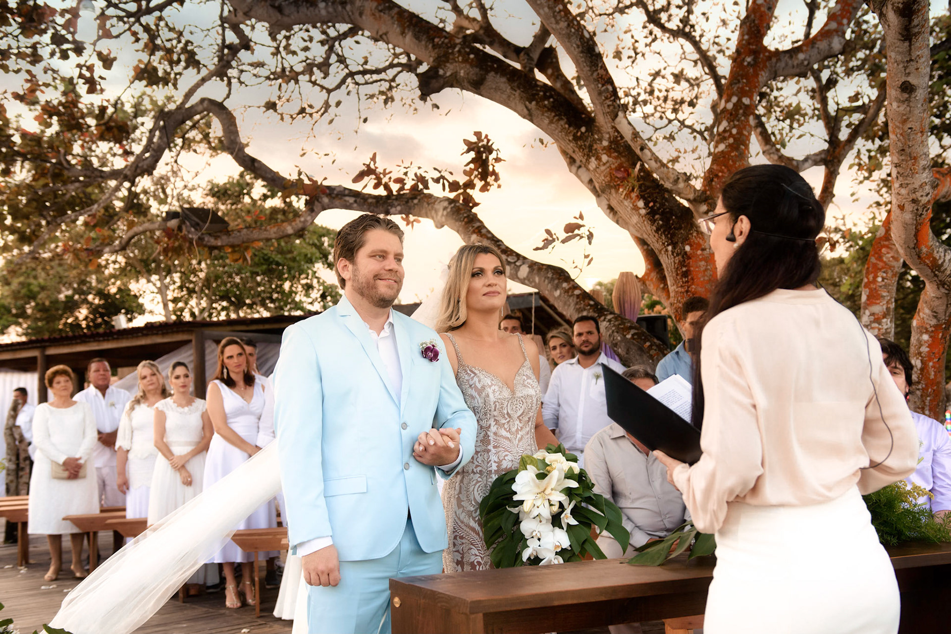 fotografia de Casamento na Praia do Mutá em Porto Seguro