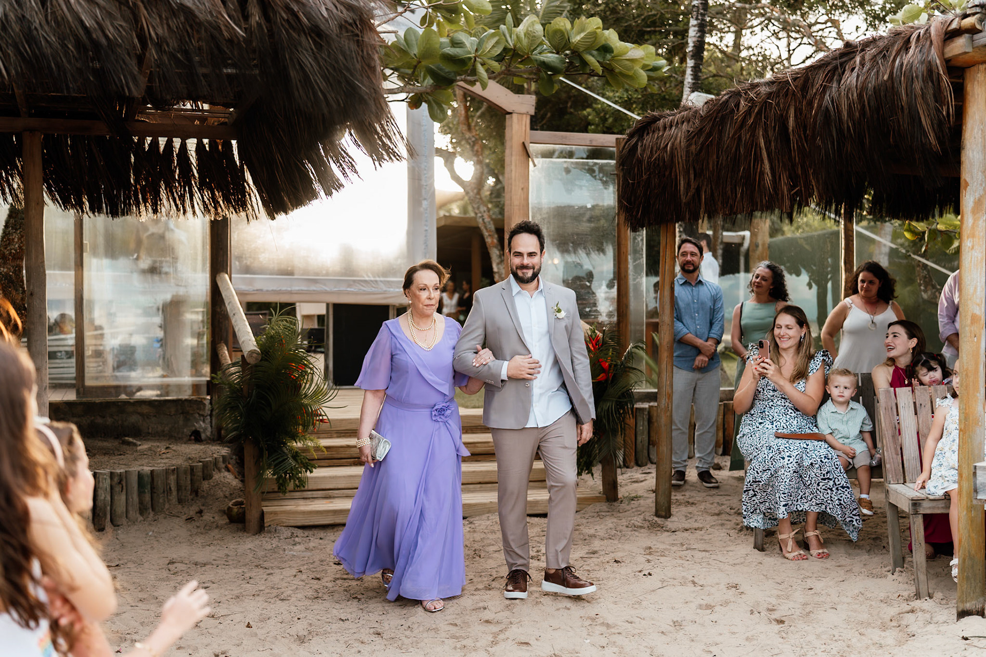 Cerimônia de Casamento na praia em Arraial D'Ajuda Bahia