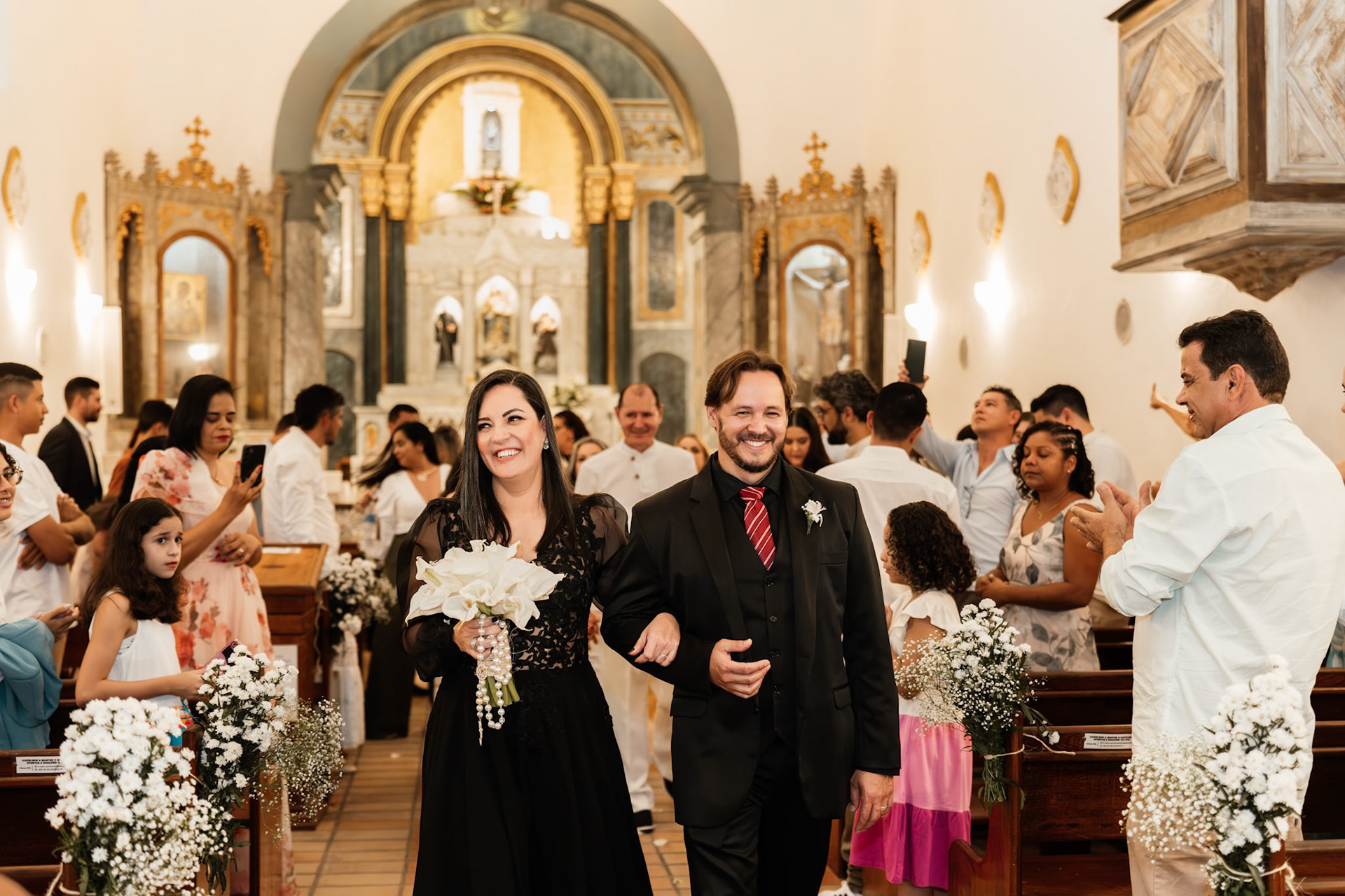 Cerimônia de Casamento na Igreja Nossa Senhora D 'Ajuda Bahia