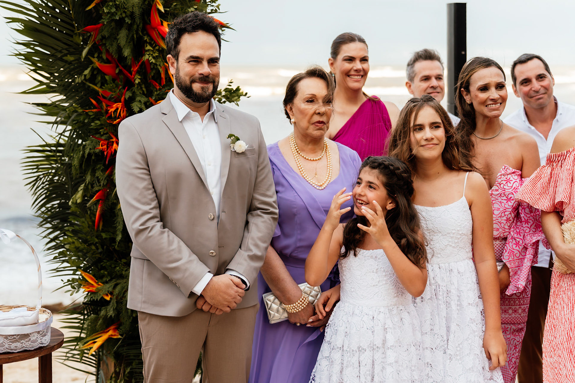 Cerimônia de Casamento na praia em Arraial D'Ajuda Bahia