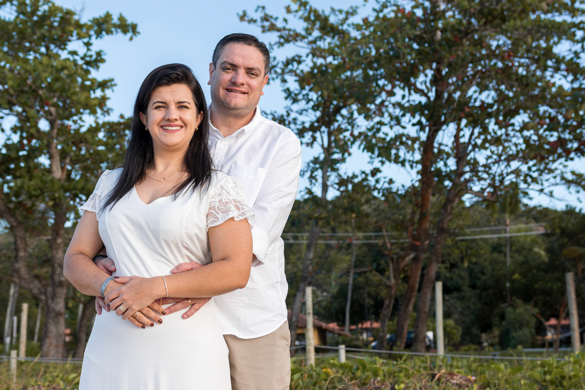 Ensaio Fotográfico de Casal na Praia em Porto Seguro