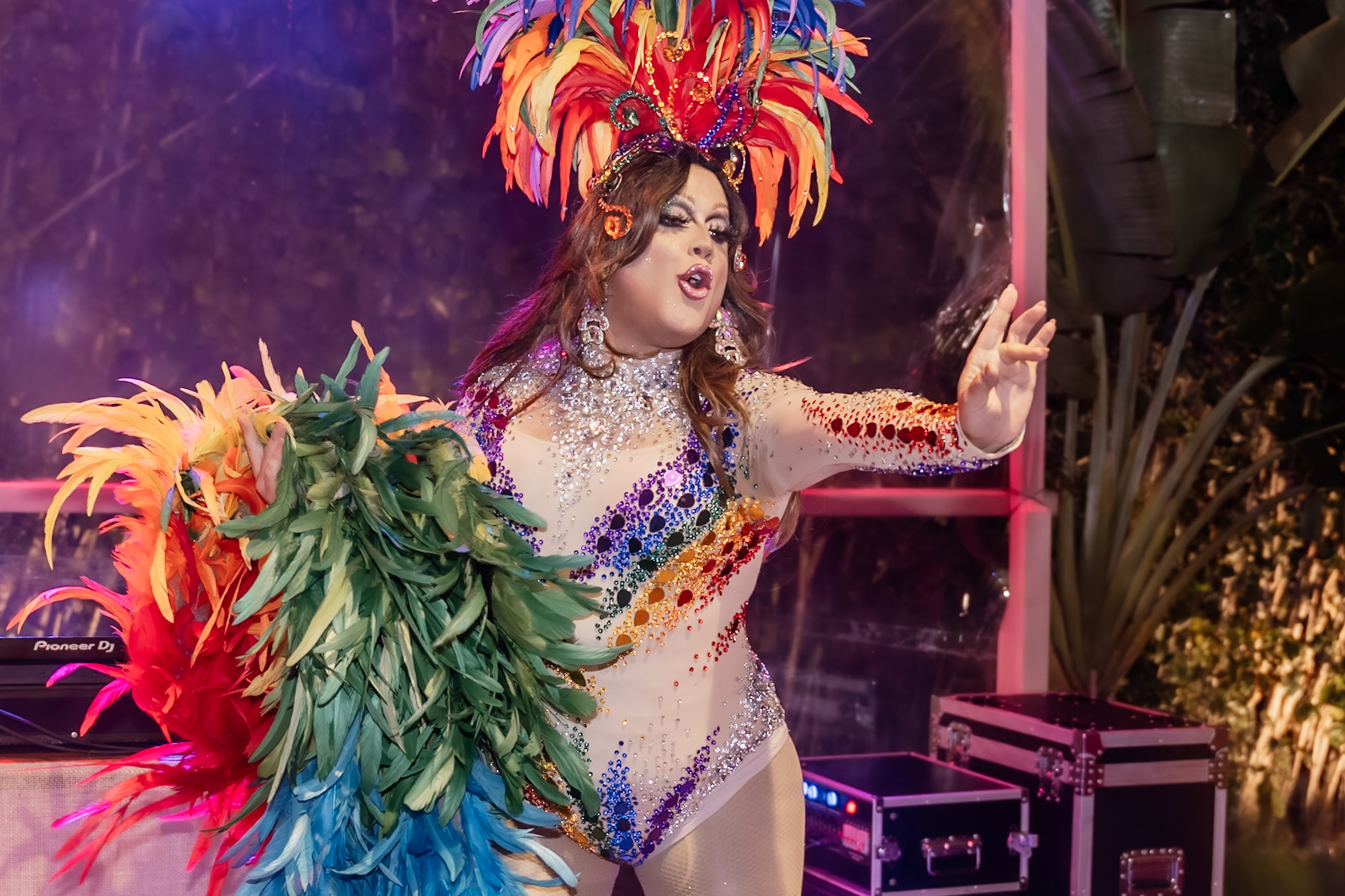 Aysha Pink Festa de Casamento homoafetivo em Porto Seguro Bahia