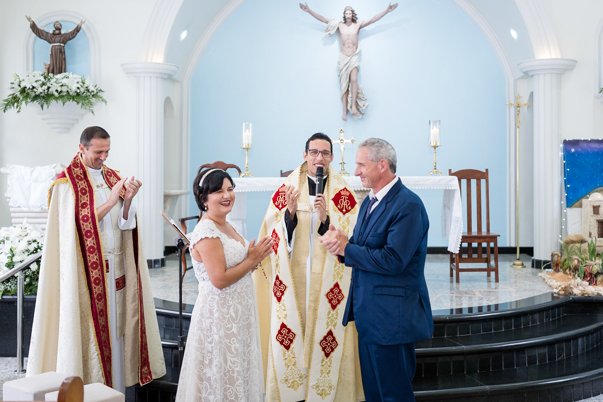 Casamento na igreja católica em Porto Seguro