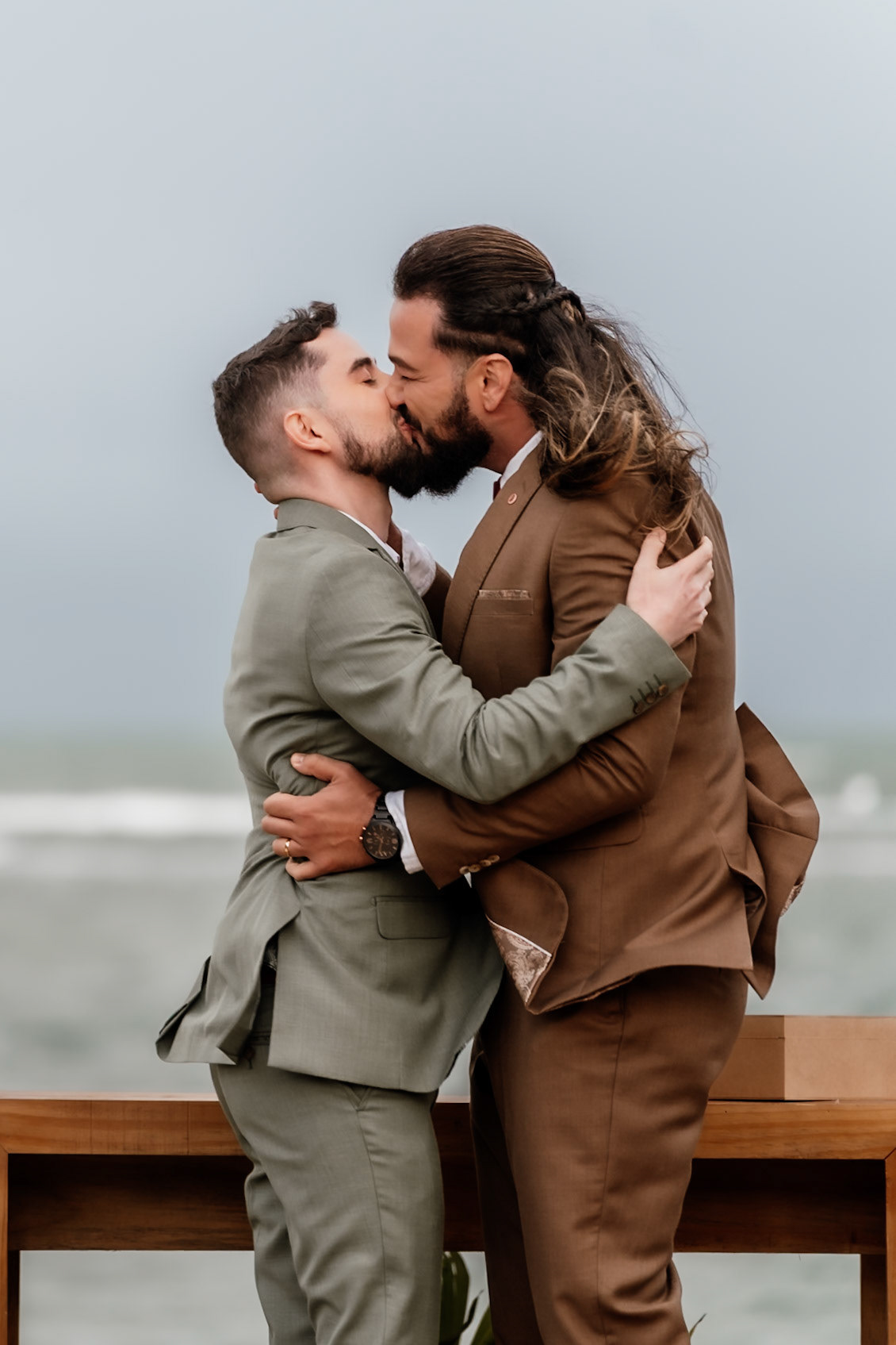 Cerimônia de Casamento homoafetivo na praia em Arraial D'Ajuda Bahia