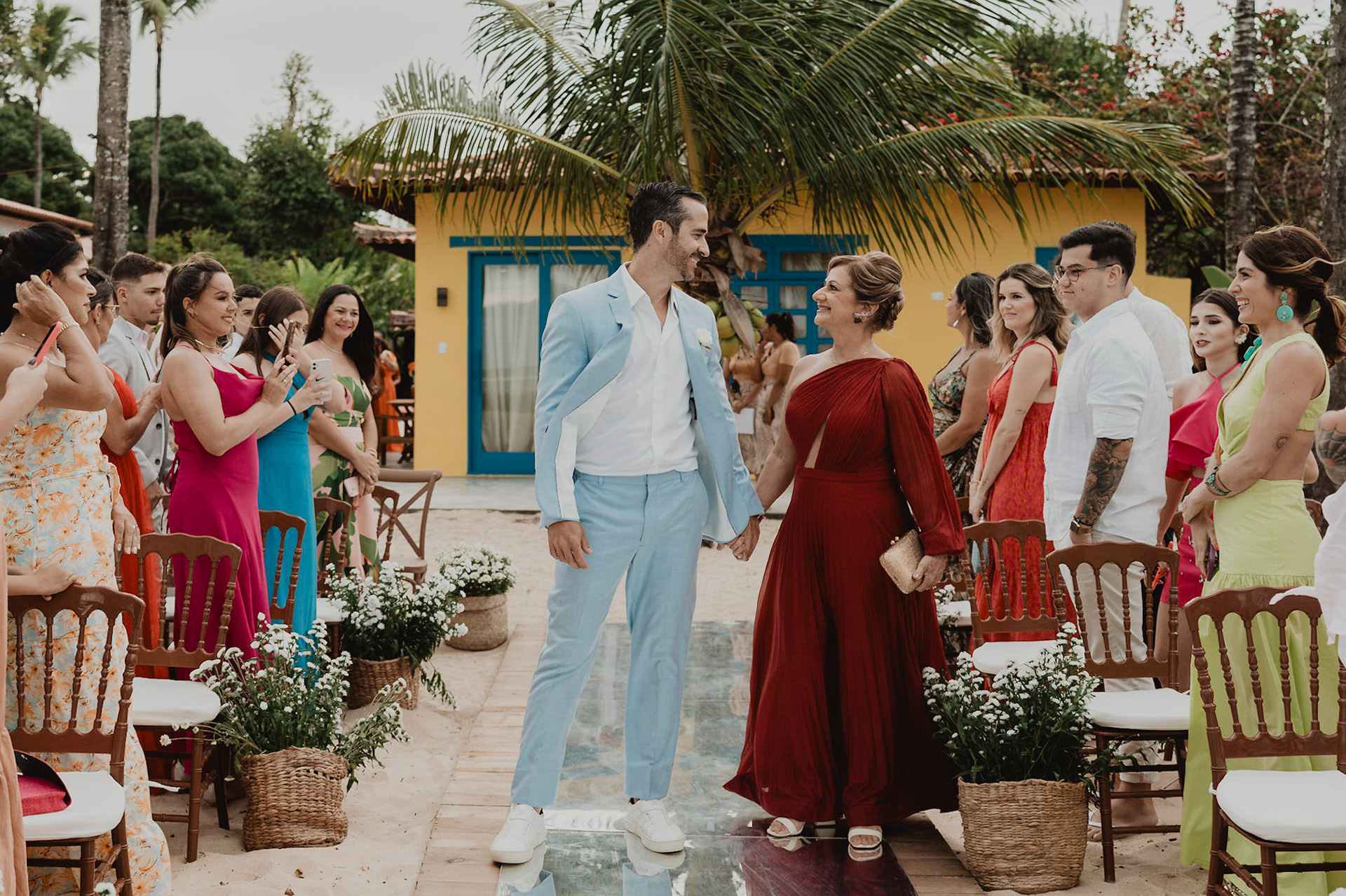 Casamento na praia em Arraial D'Ajuda Bahia