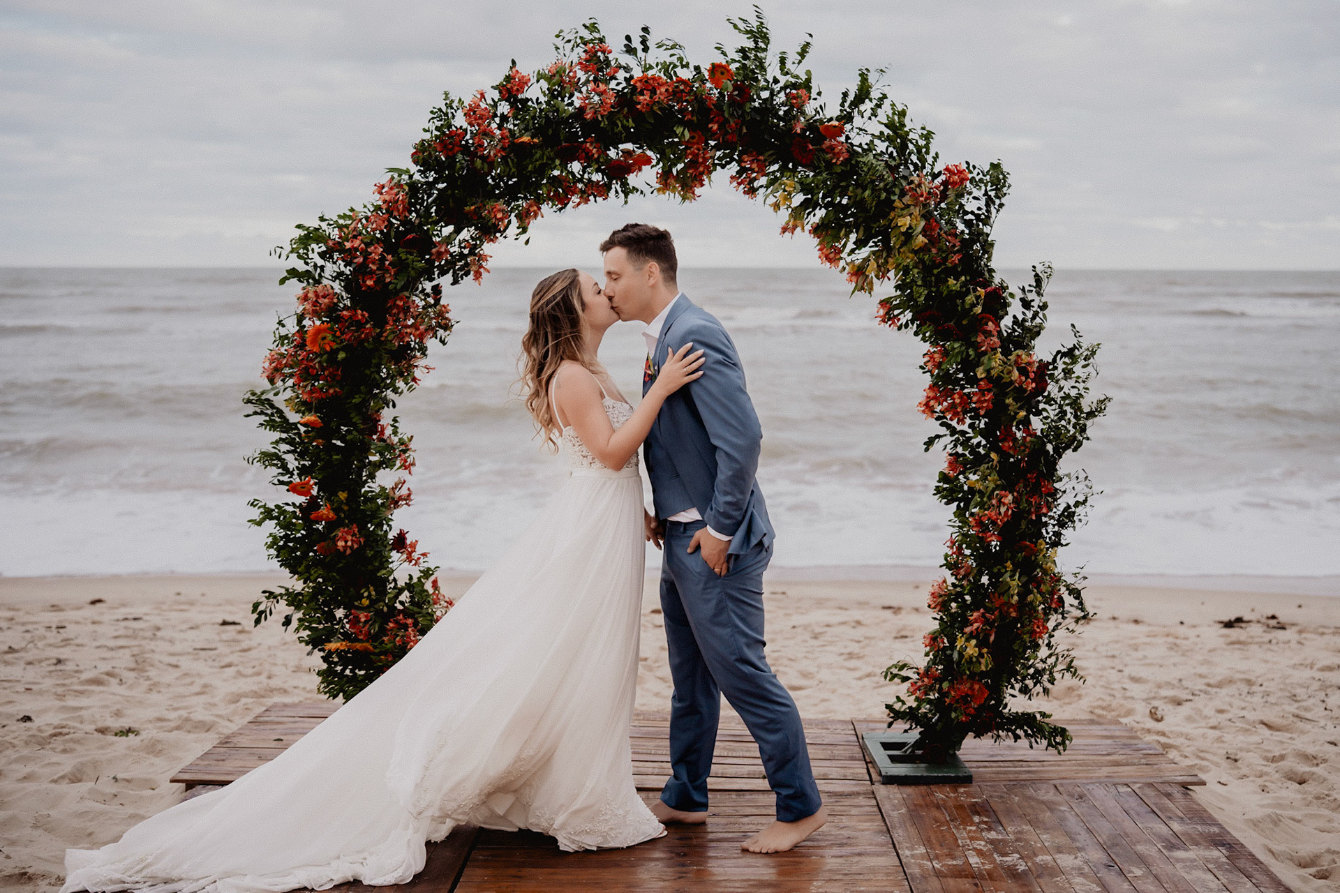 Cerimônia de Casamento na praia em Arraial D' Ajuda Bahia