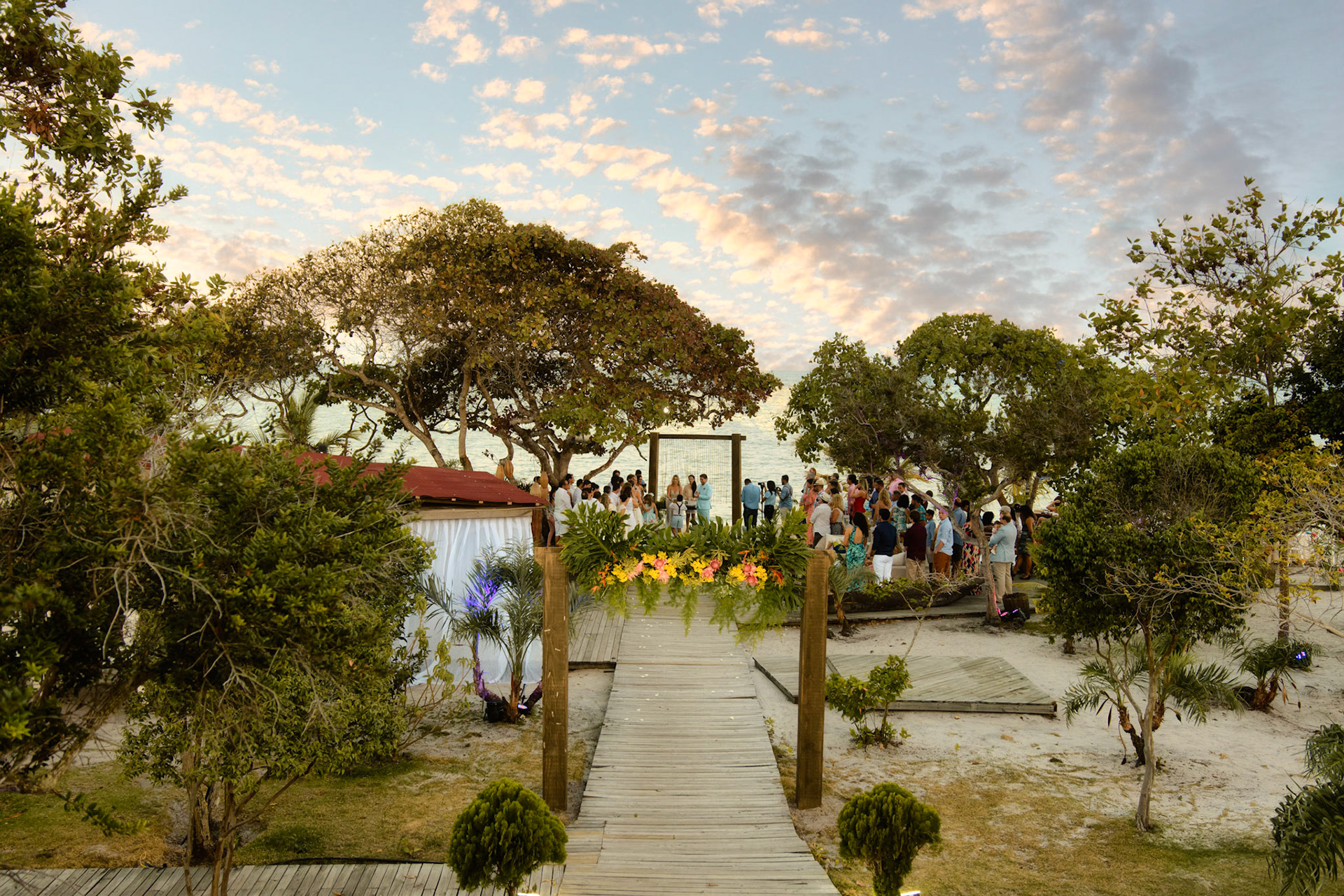 Cerimônia de Casamento na Praia do Mutá em Porto Seguro