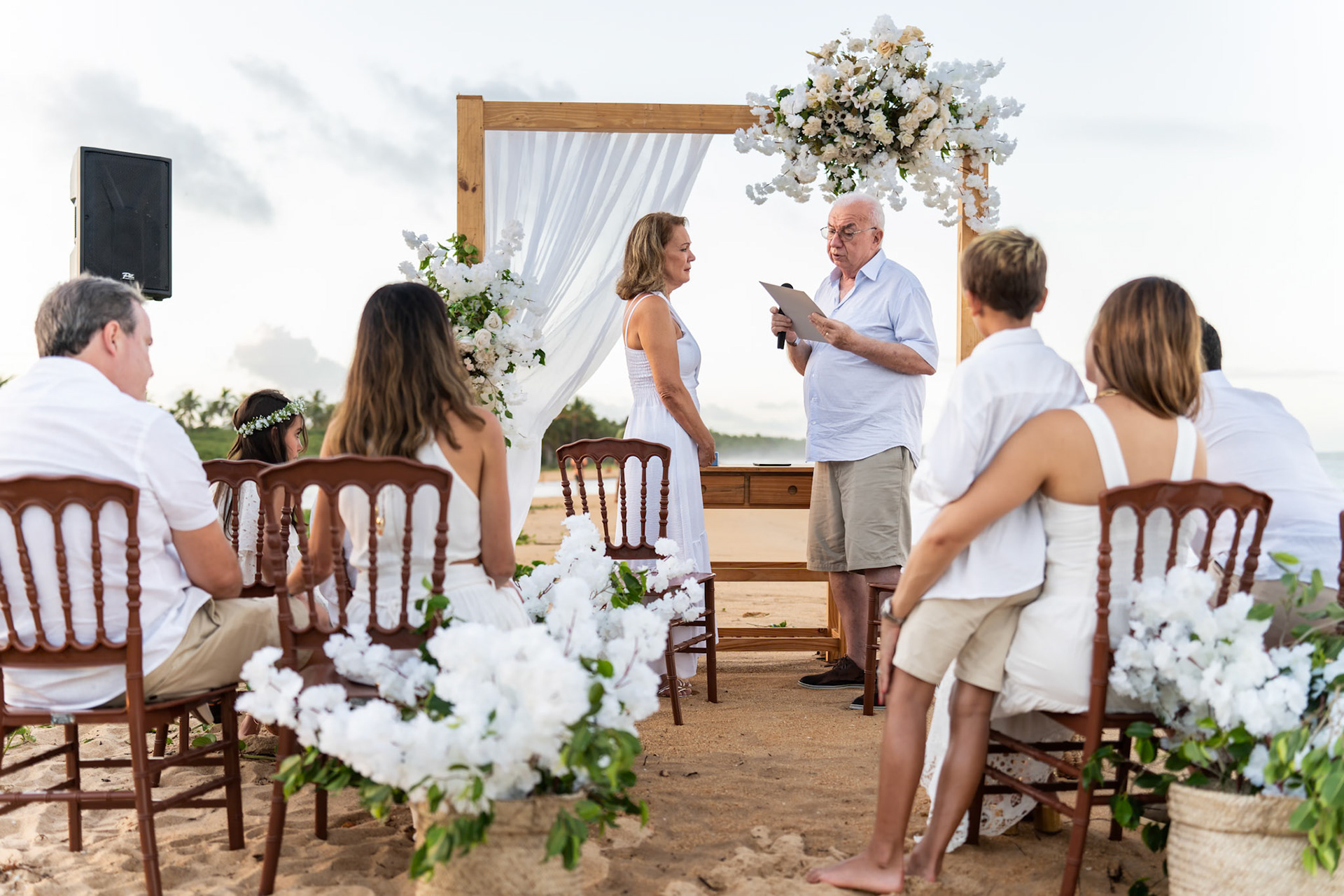 Casamento na praia em Porto Seguro