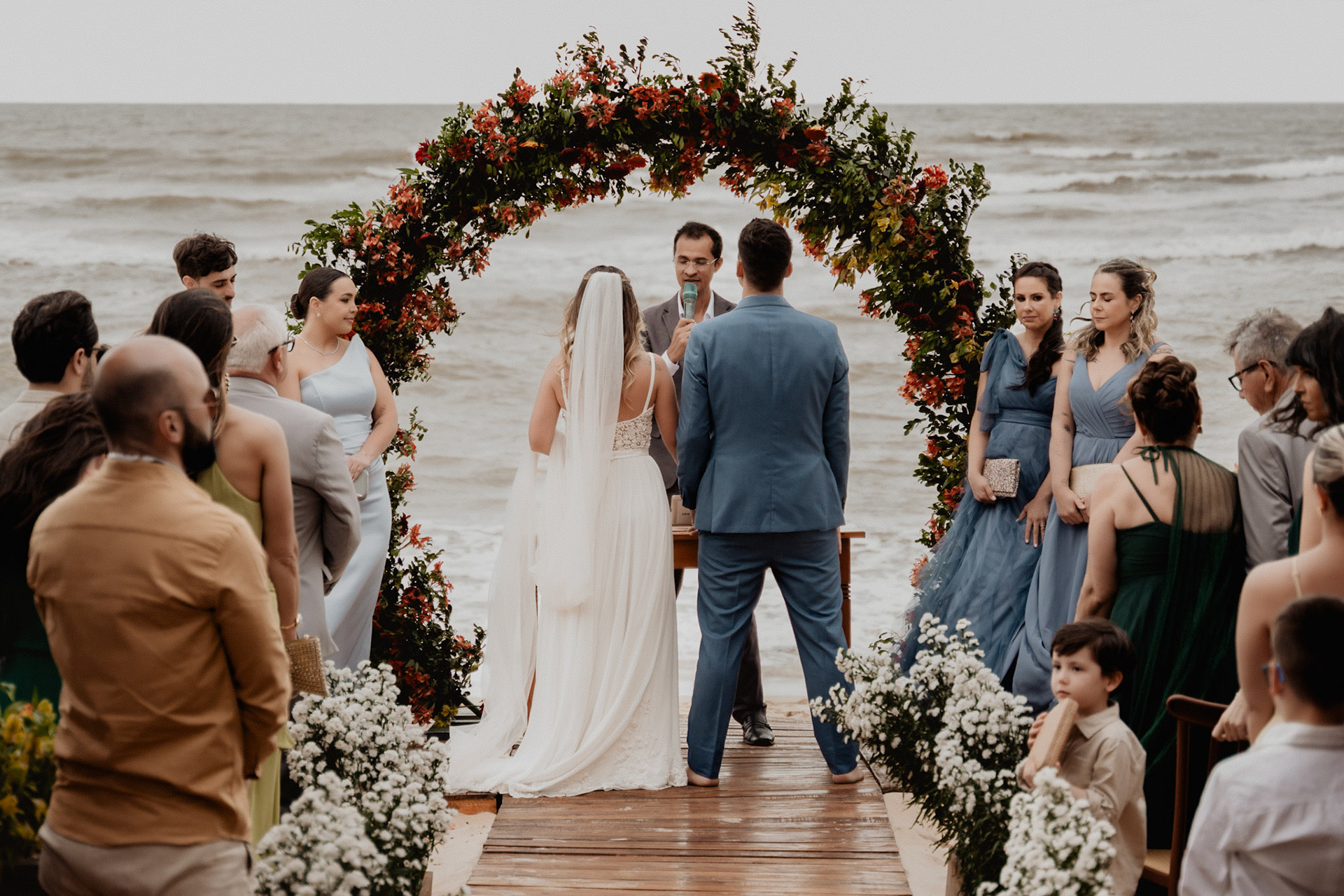 Cerimônia de Casamento na praia em Arraial D' Ajuda Bahia