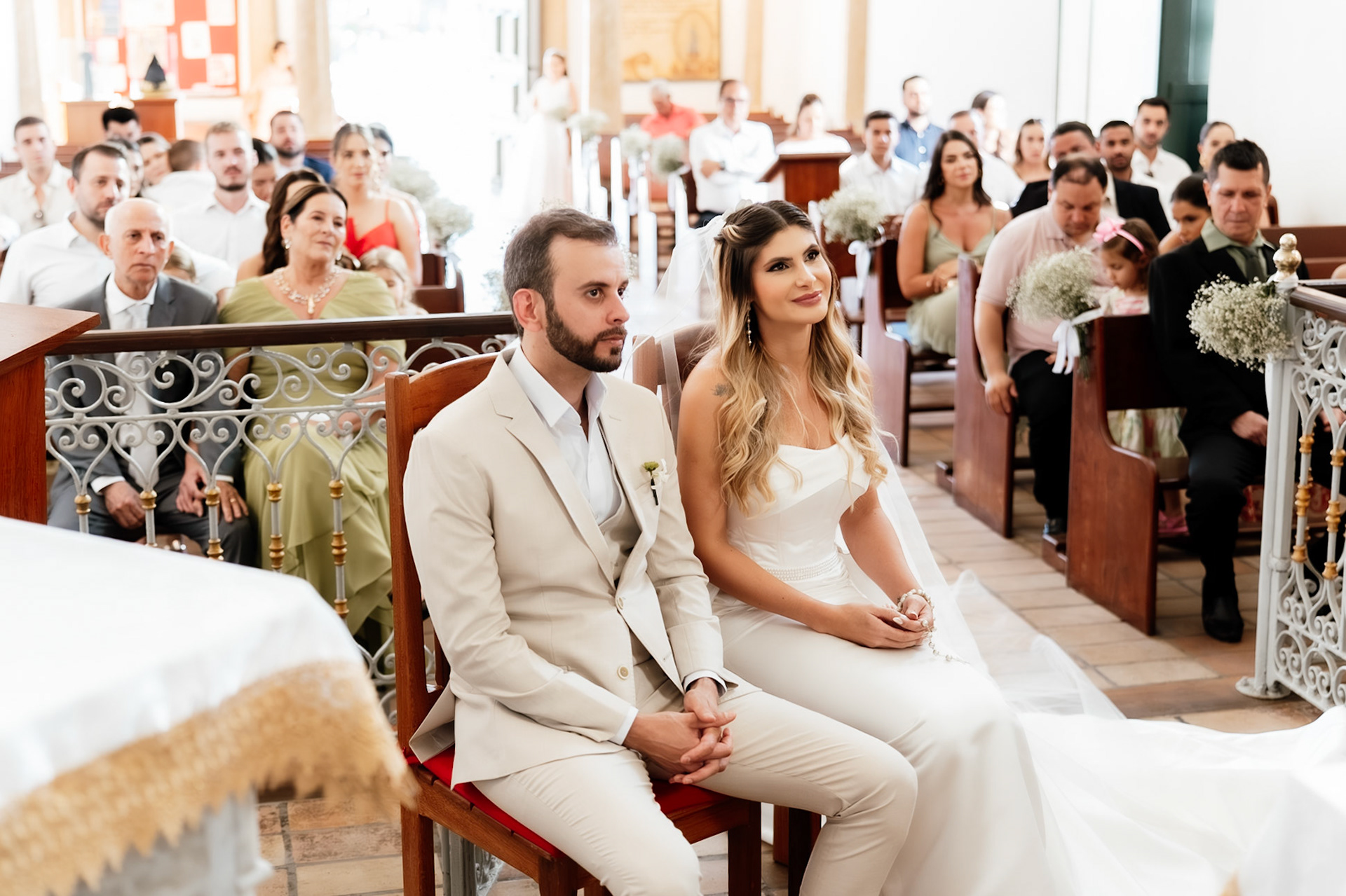 Cerimônia de Casamento na Igreja em Arraial D'Ajuda Bahia