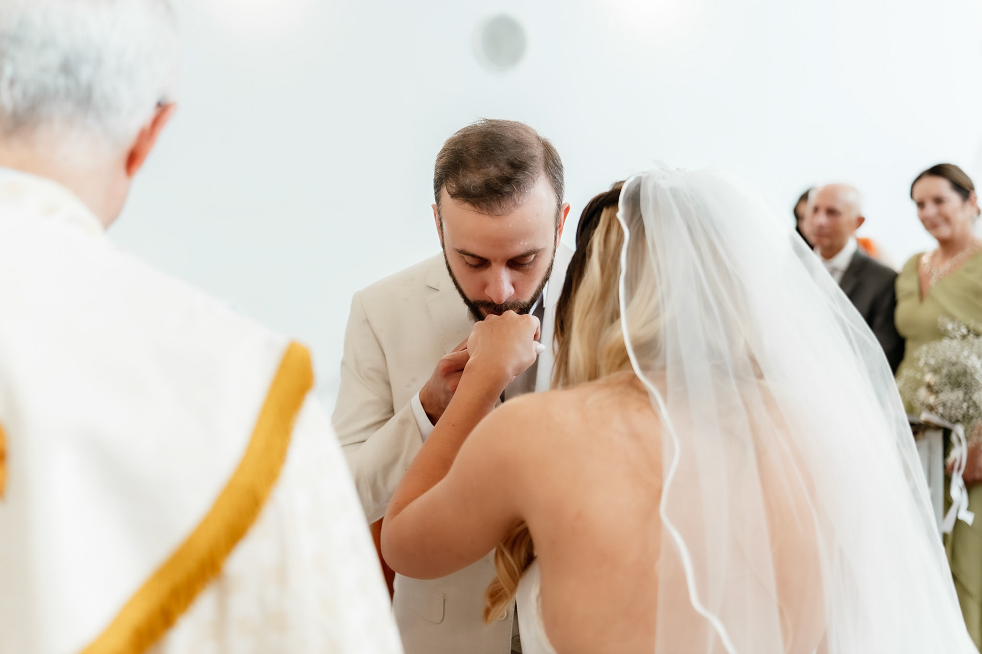 Cerimônia de Casamento na Igreja Nossa Senhora d'Ajuda