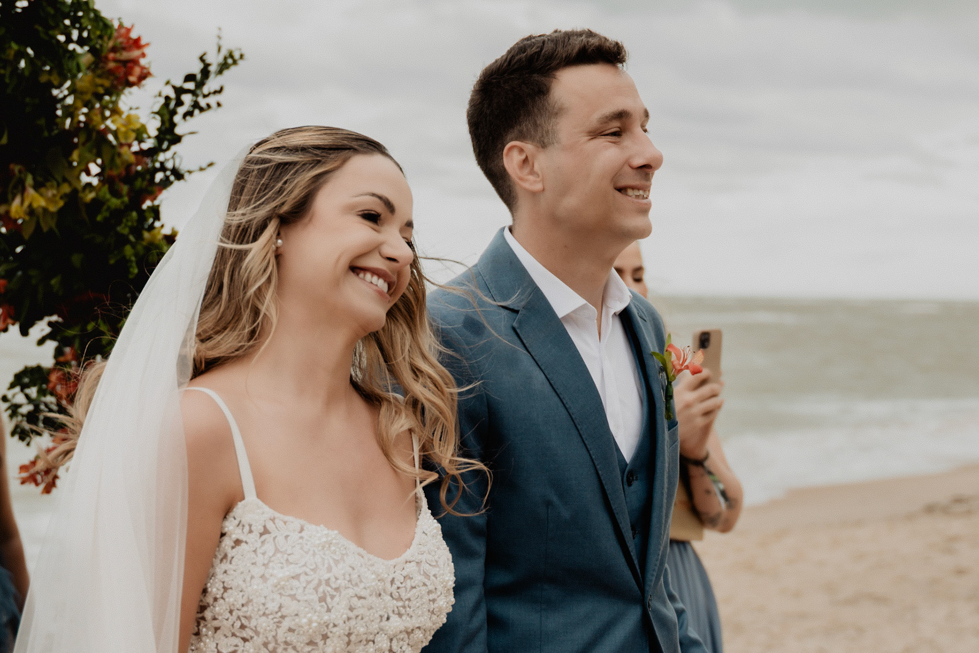 Cerimônia de Casamento na praia em Arraial D'Ajuda Bahia