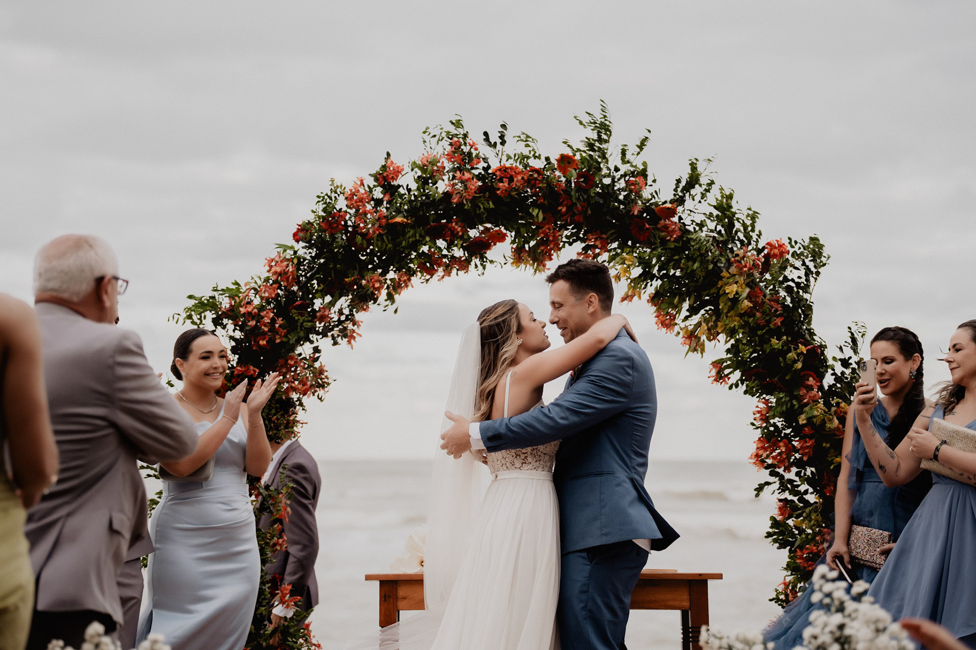 Cerimônia de Casamento na praia em Arraial D'Ajuda Bahia