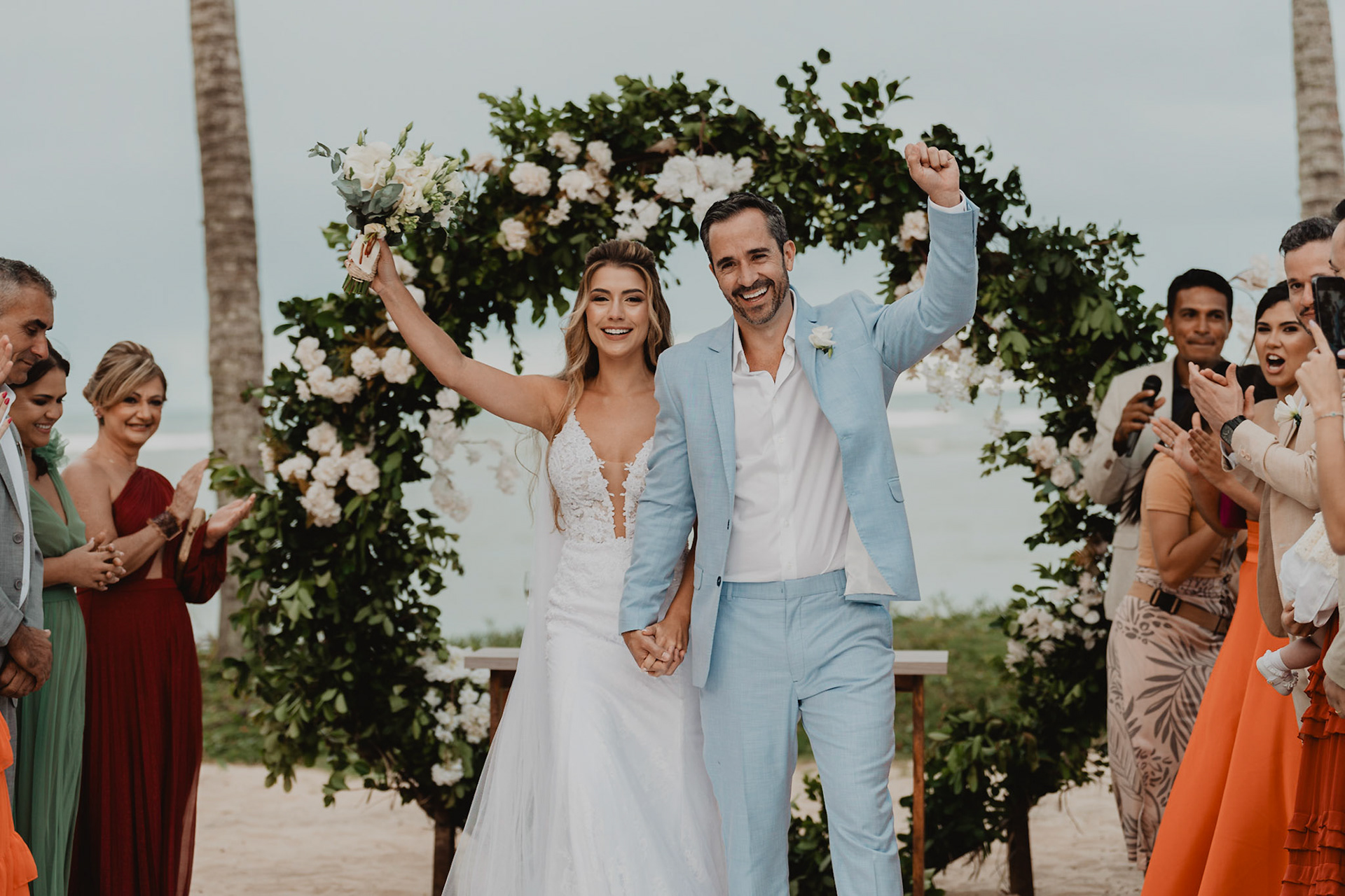 Casamento na praia em Arraial D'Ajuda Bahia