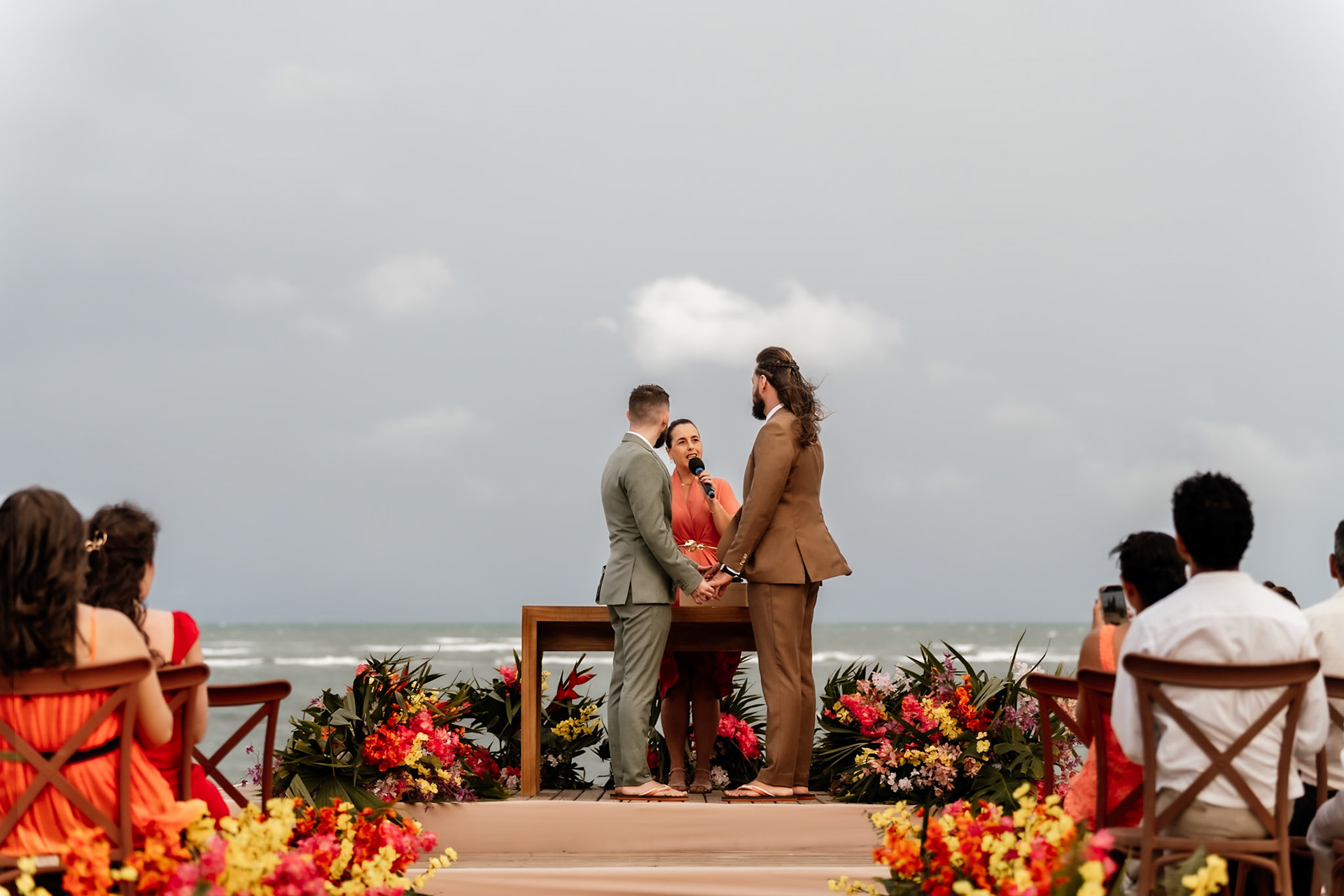 Cerimônia de Casamento na Praia em Trancoso Bahia
