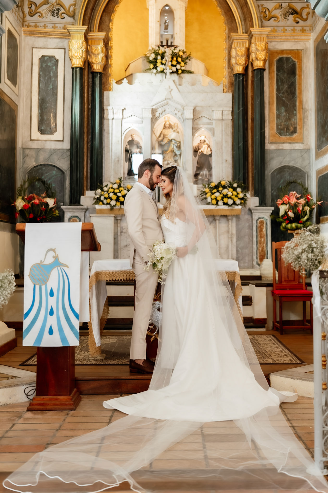 Cerimônia de Casamento na Igreja em Arraial D'Ajuda Bahia
