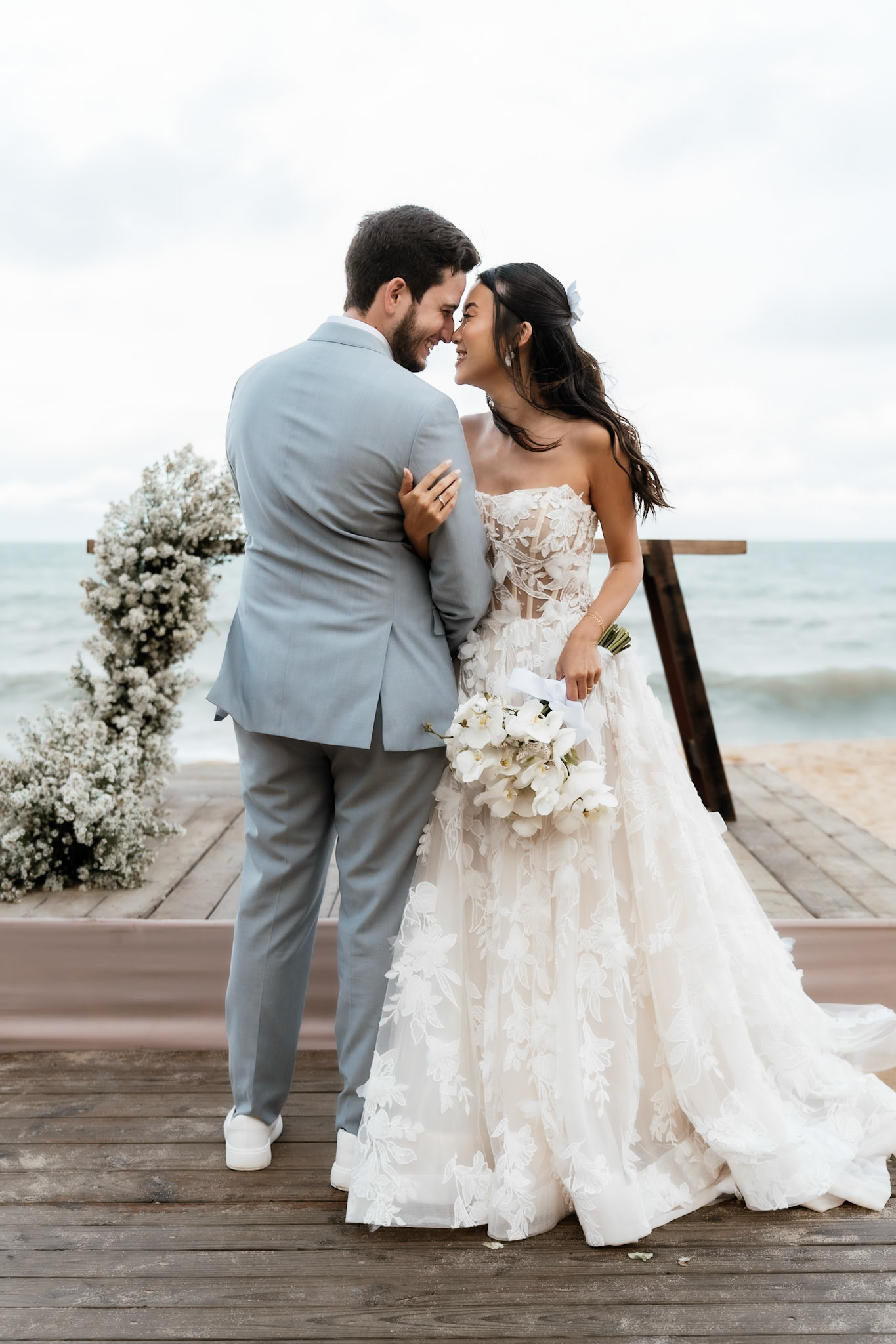 Ensaio de Casamento na praia em Trancoso Bahia