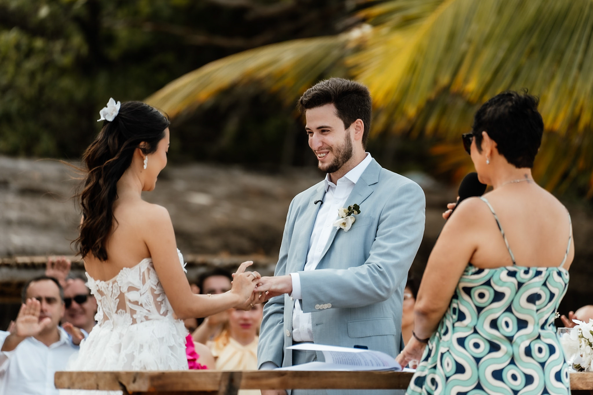Cerimônia de Casamento na praia em Porto Seguro Bahia
