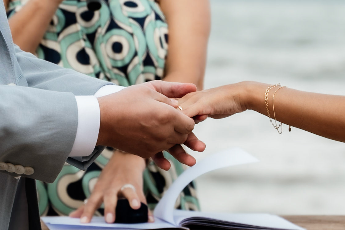 Cerimônia de Casamento na praia em Trancoso Bahia