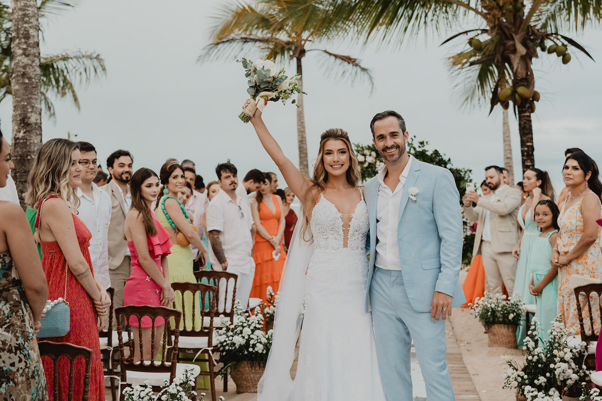 Casamento na praia em Arraial D'Ajuda Bahia