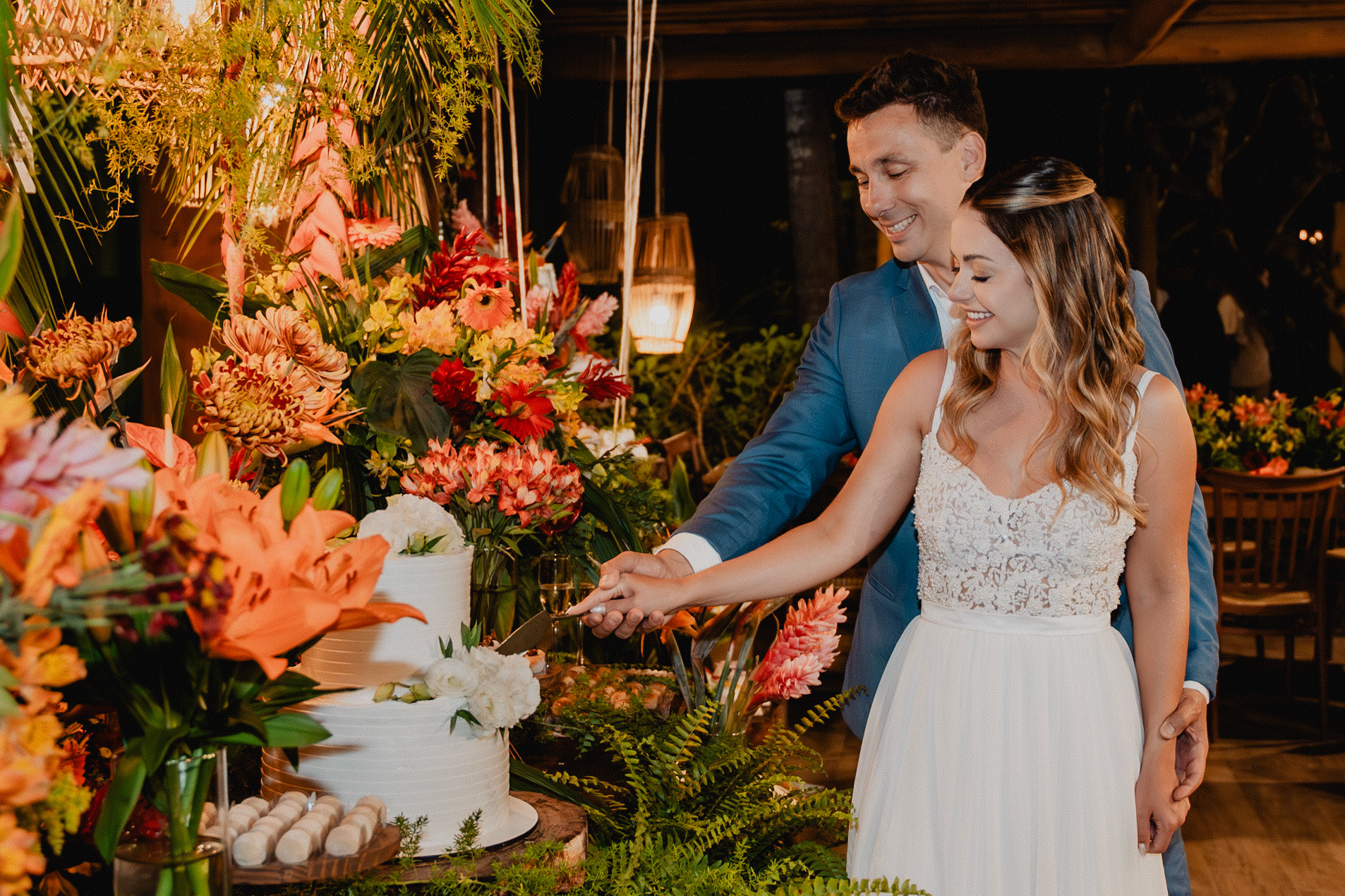 Festa de Casamento na praia em Arraial D' Ajuda Bahia