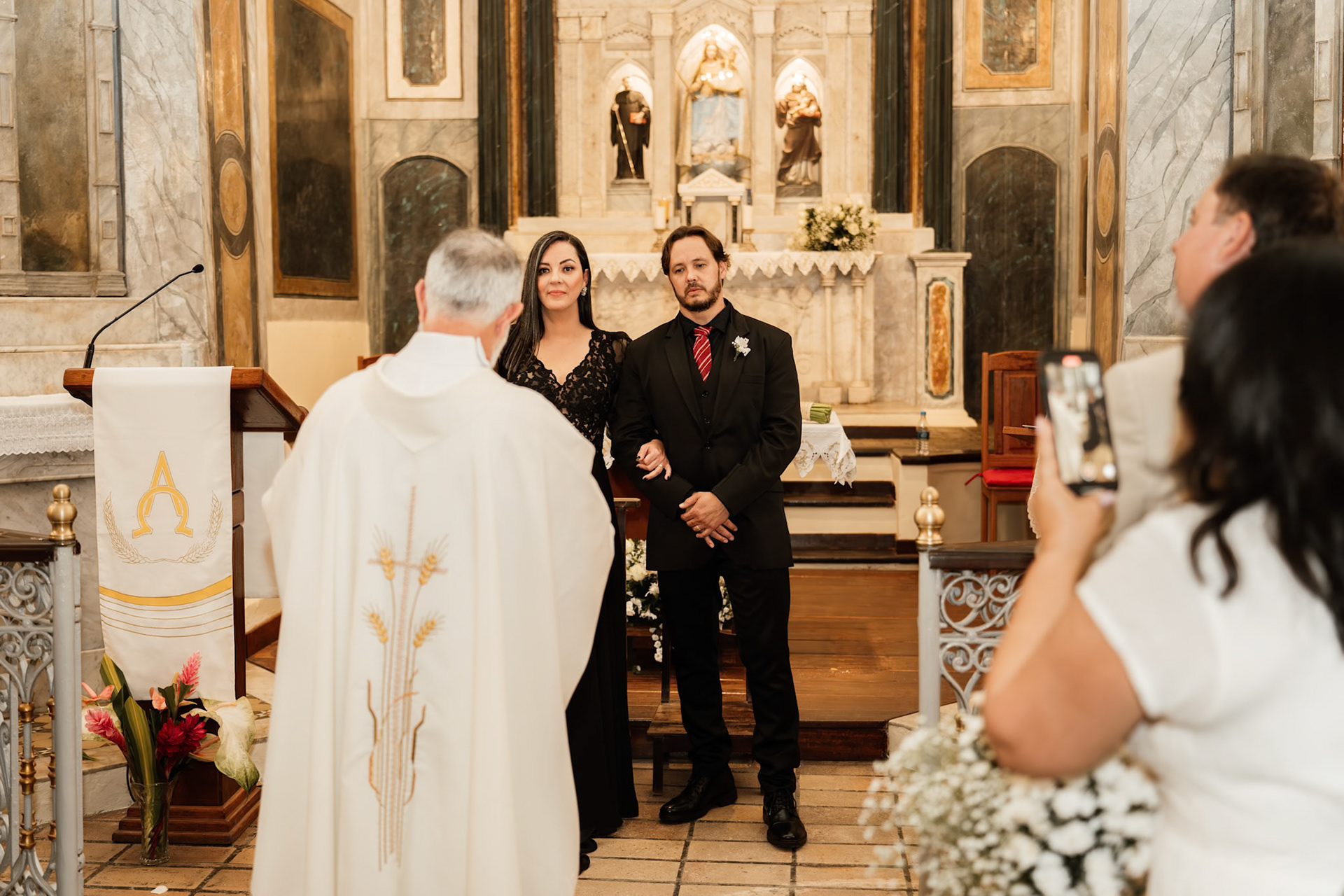 Cerimônia de Casamento na Igreja em Arraial D'Ajuda Bahia