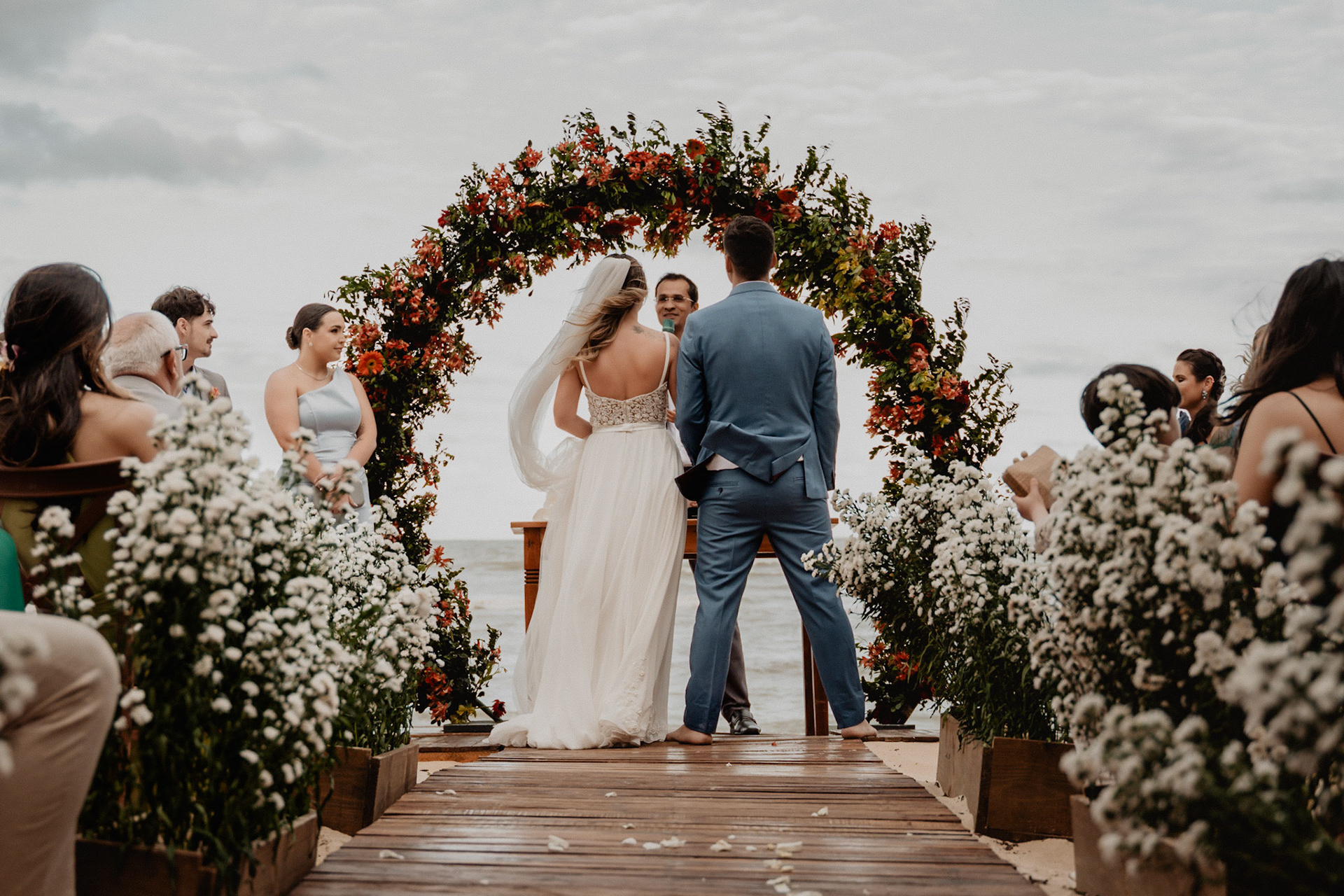 Cerimônia de Casamento na praia em Arraial D' Ajuda Bahia