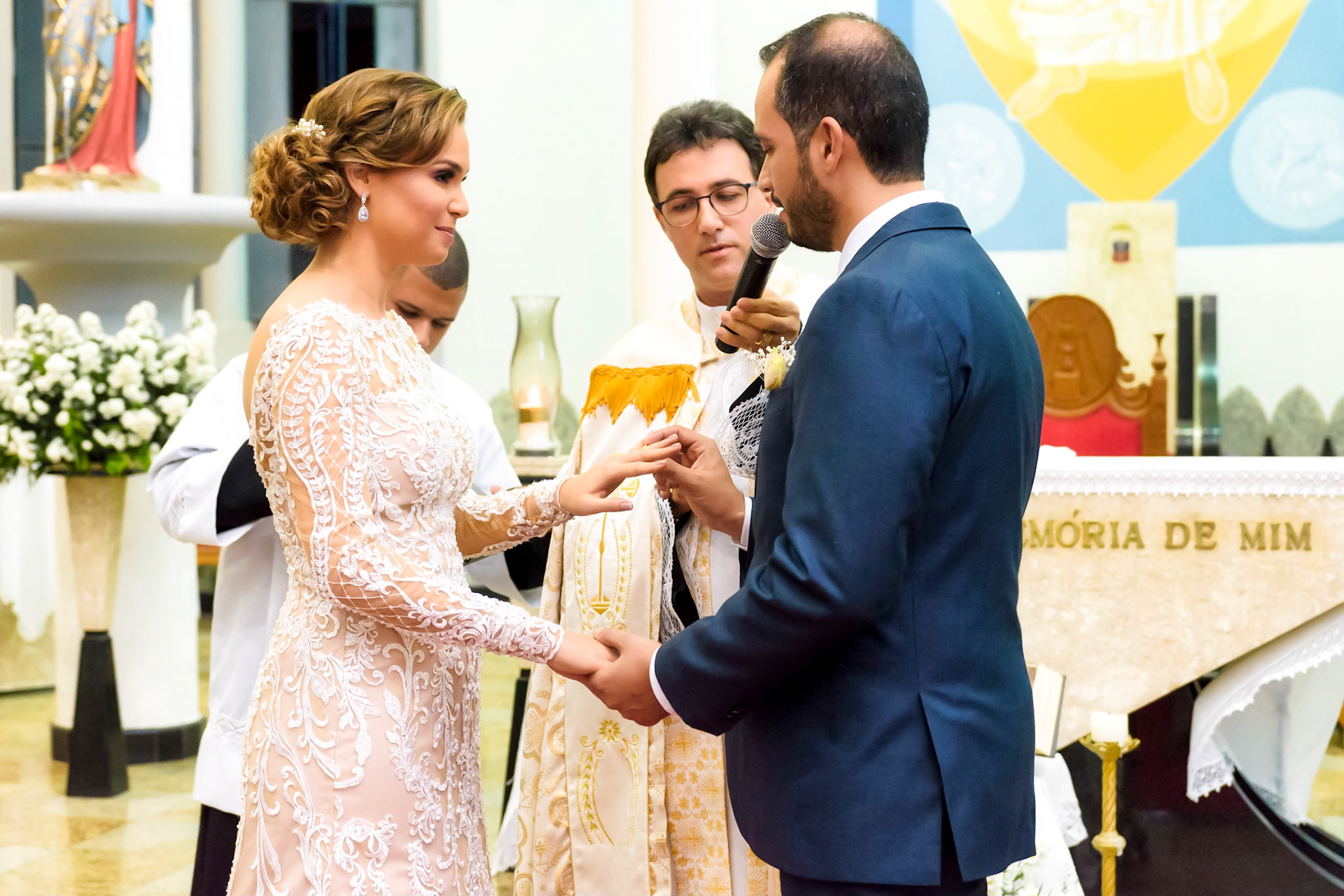 Casamento na igreja católica em Eunápolis - BA