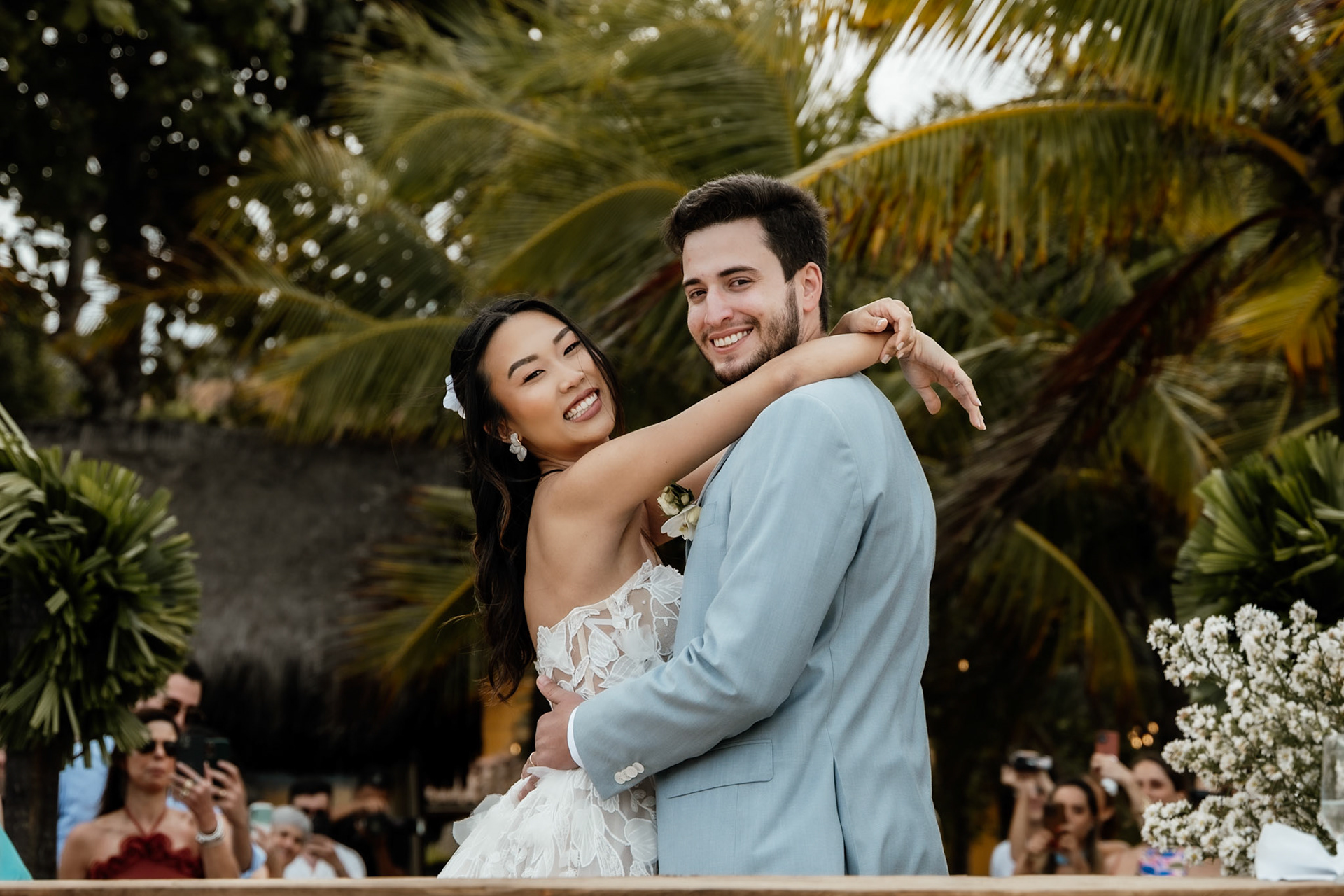 Cerimônia de Casamento na praia em Trancoso Bahia