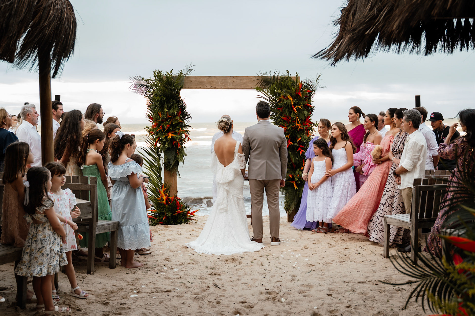 Cerimônia de Casamento na praia em Arraial D' Ajuda Bahia