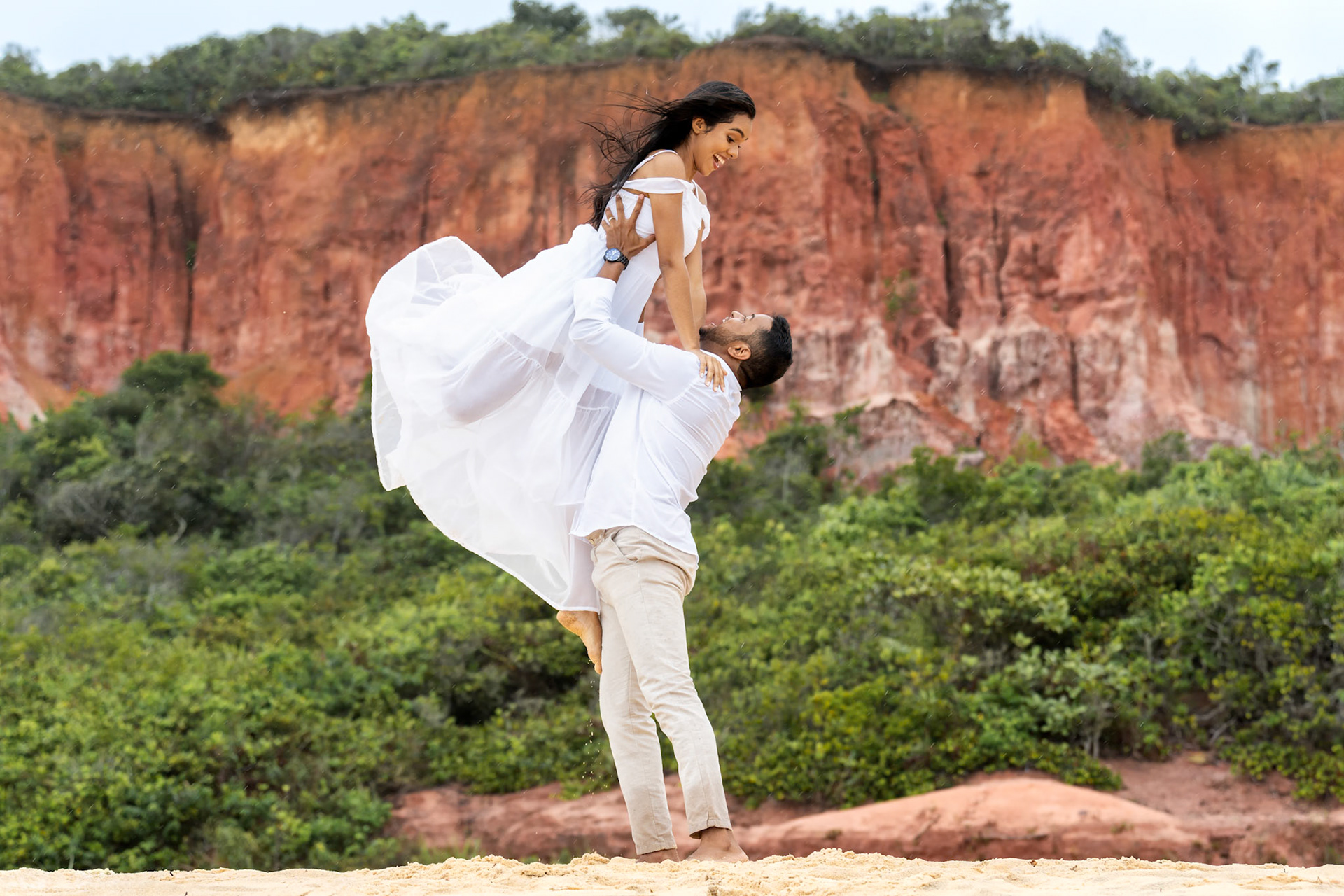 ensaio pré wedding praia trancoso bahia