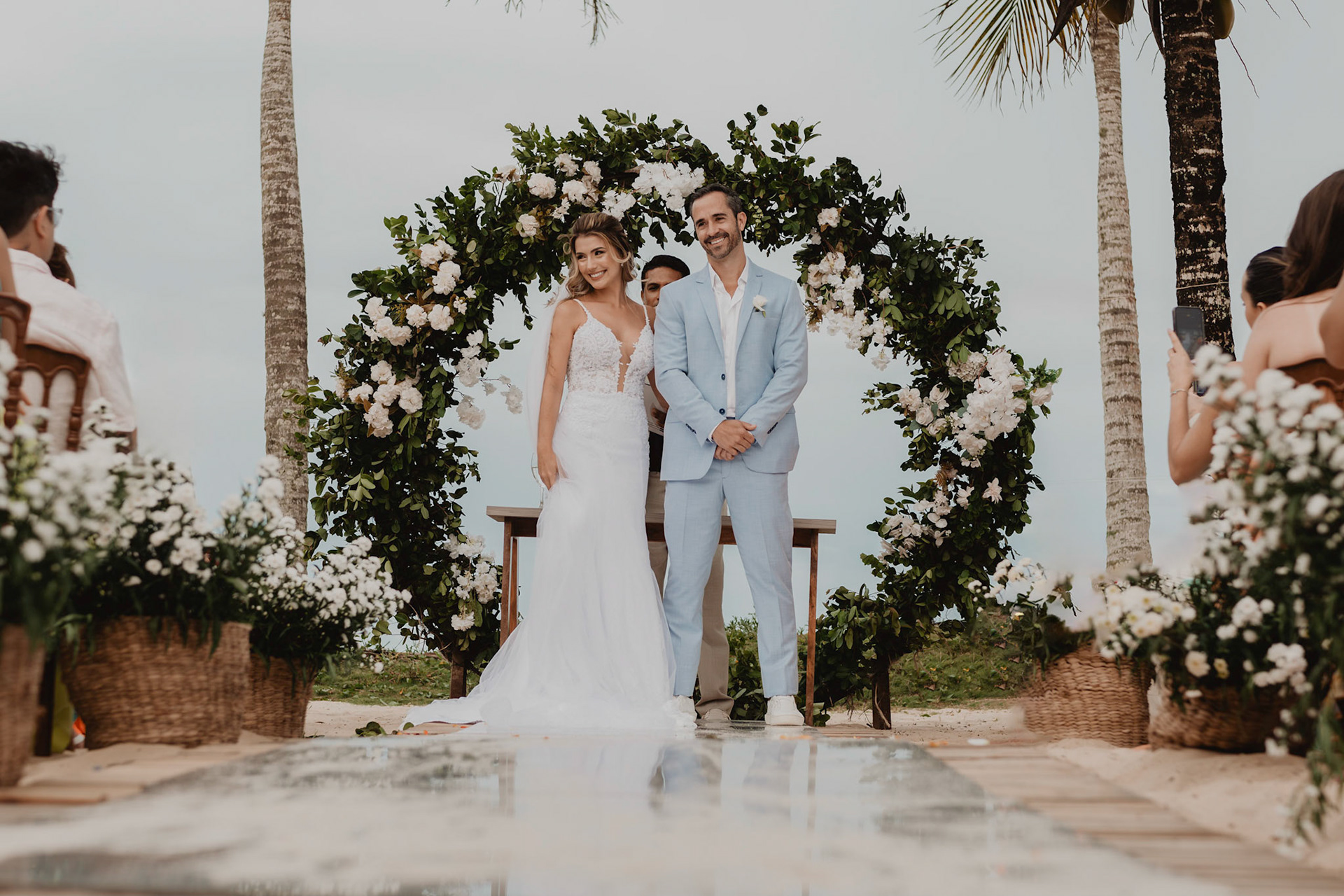 Casamento na praia em Arraial D'Ajuda Bahia