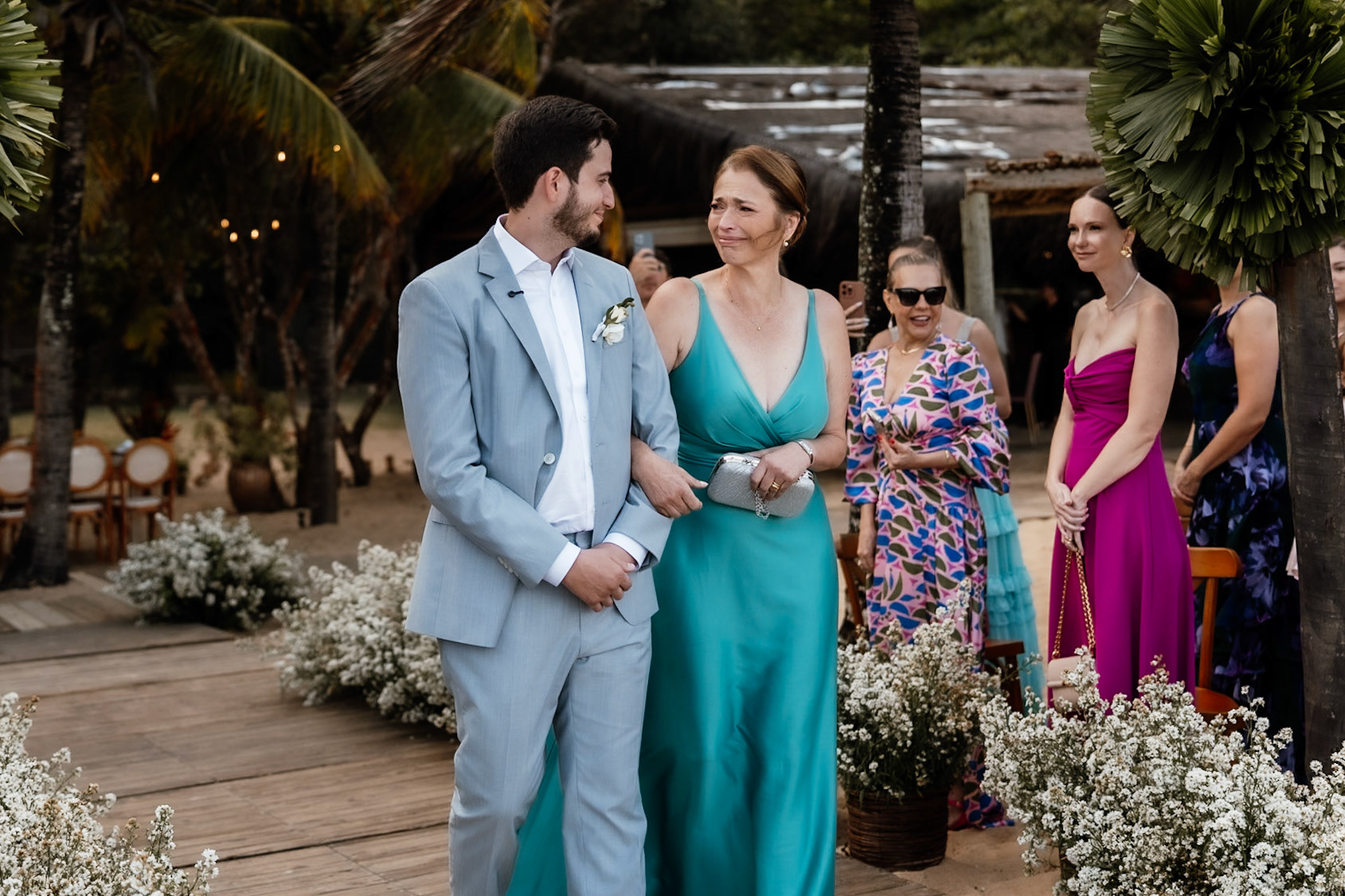 Cerimônia de Casamento na praia em Trancoso Bahia