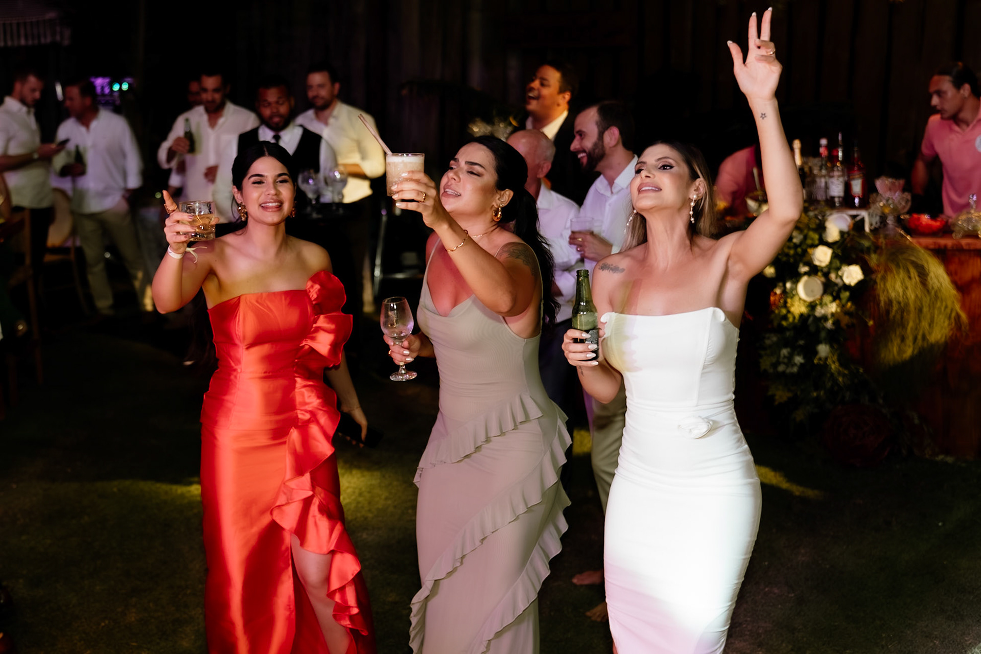 Festa de Casamento na praia em Arraial D' Ajuda Bahia