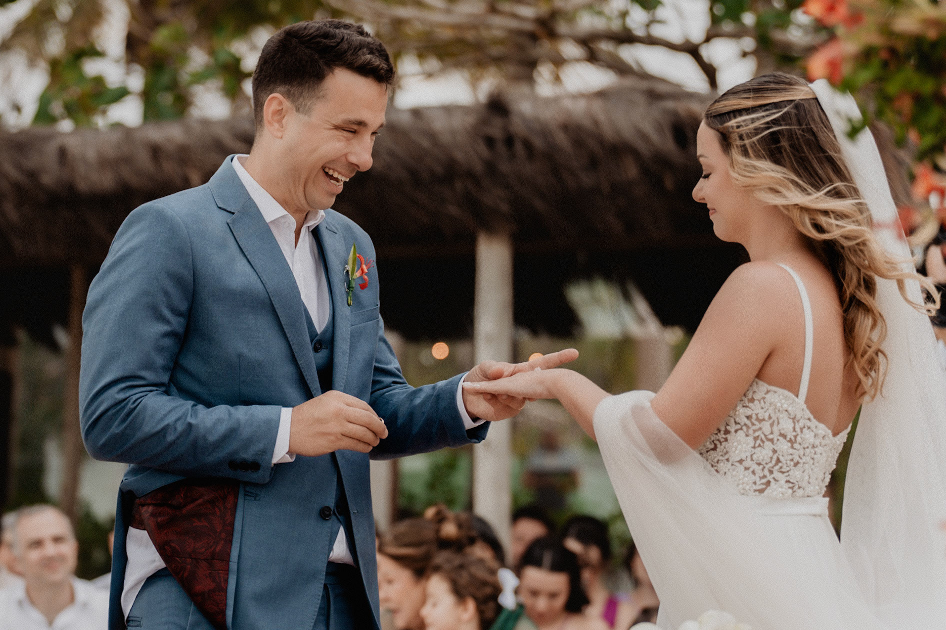 Cerimônia de Casamento na praia em Arraial D'Ajuda Bahia