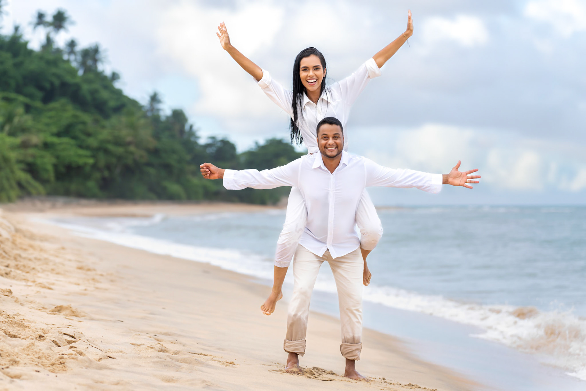 ensaio pré wedding praia trancoso bahia
