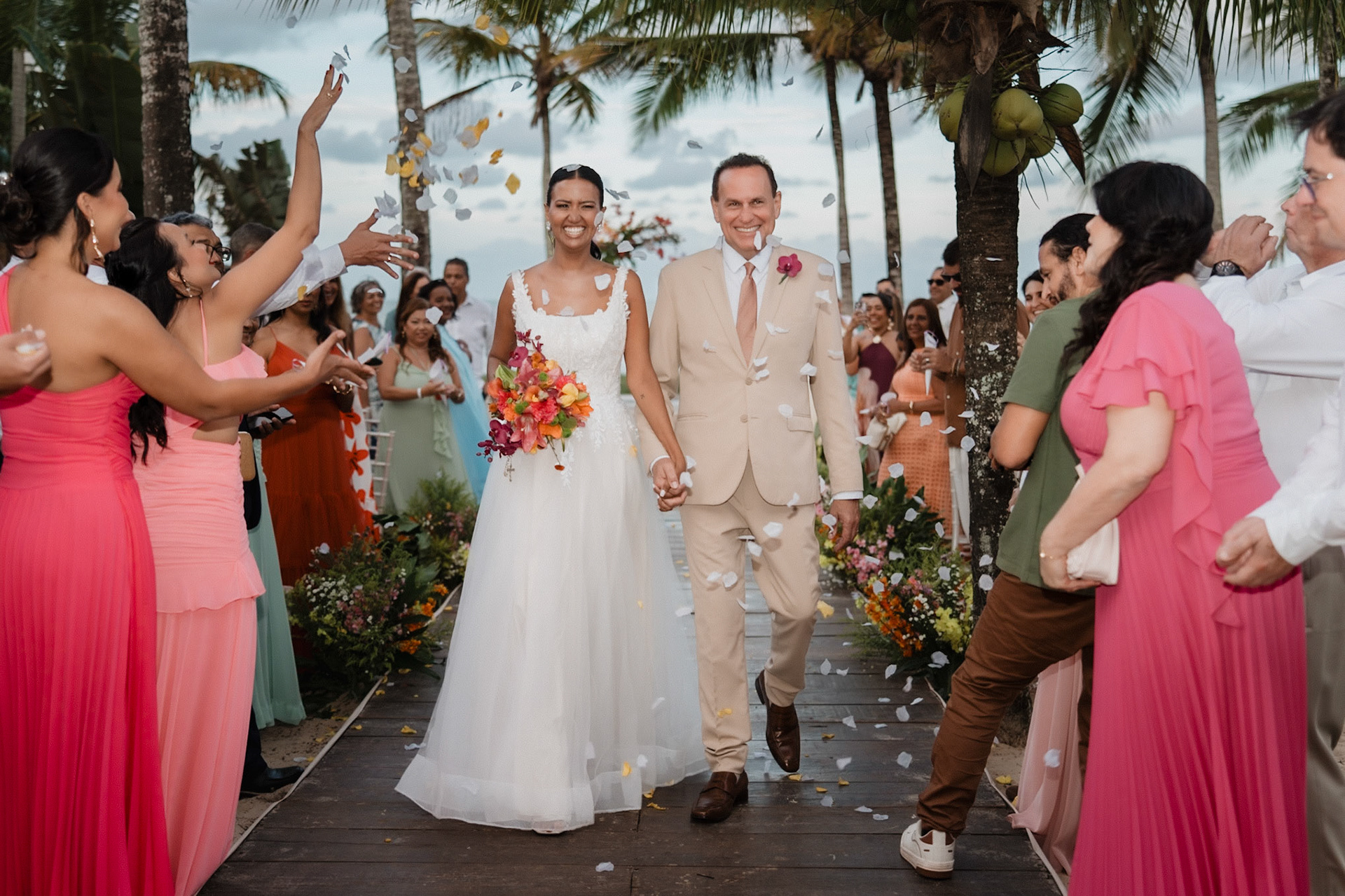 cerimônia de casamento na praia