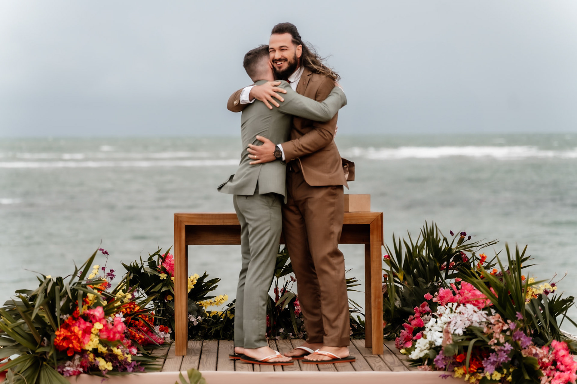 Cerimônia de Casamento na praia em Arraial D' Ajuda Bahia