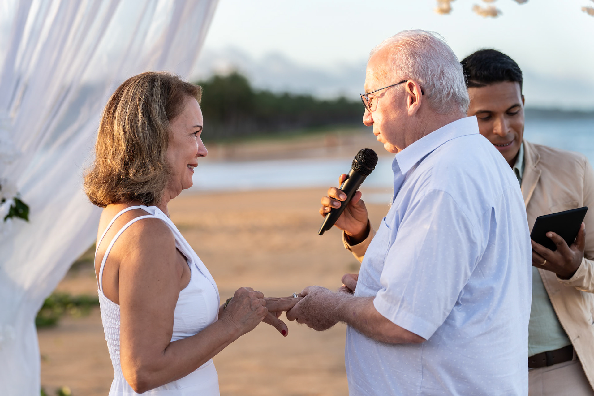 Casamento na praia em Porto Seguro