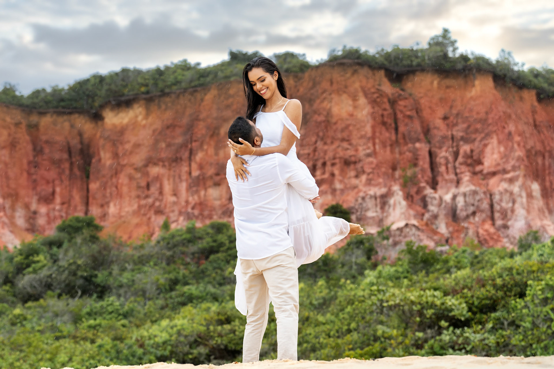 ensaio pré wedding praia trancoso bahia