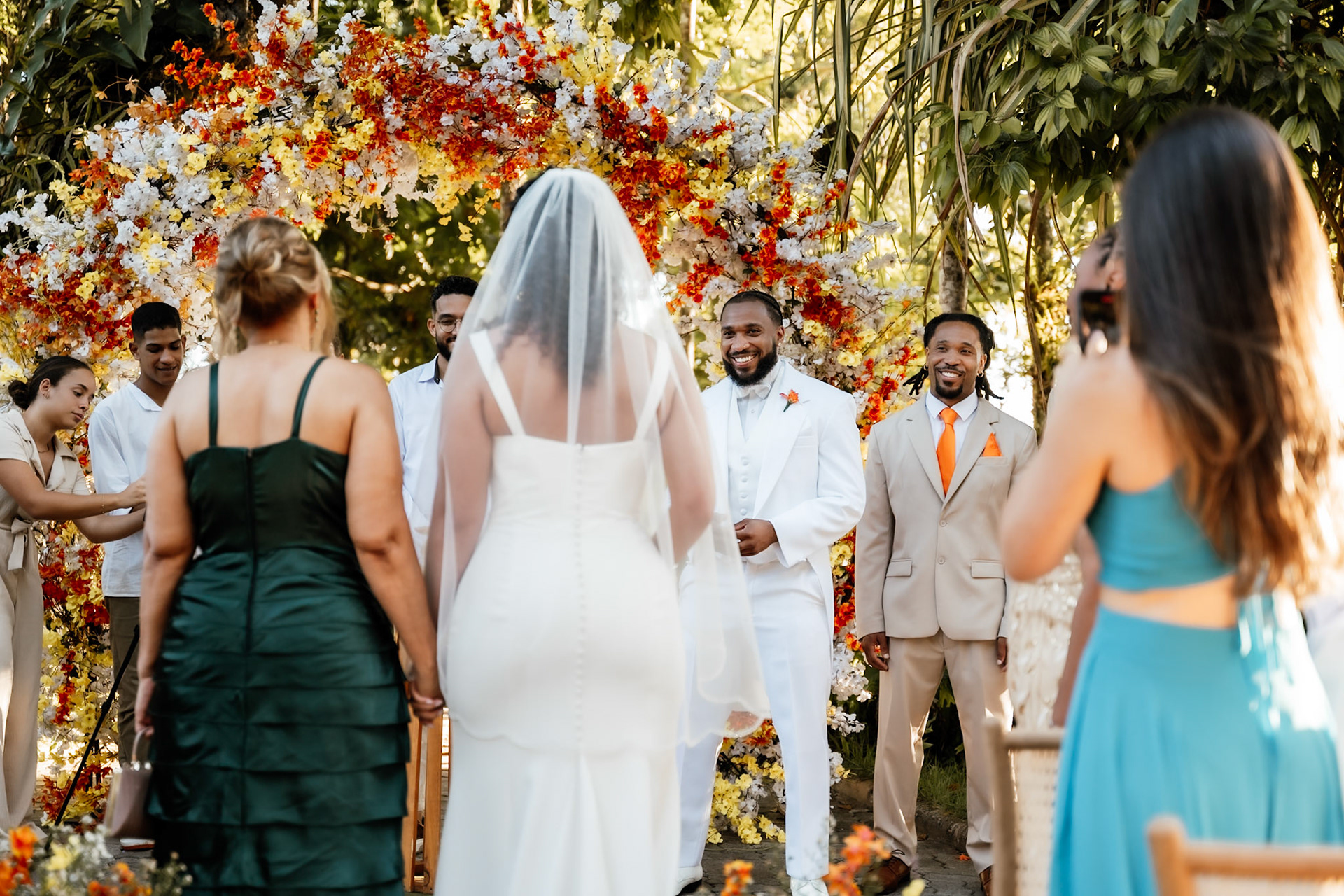 cerimônia de casamento