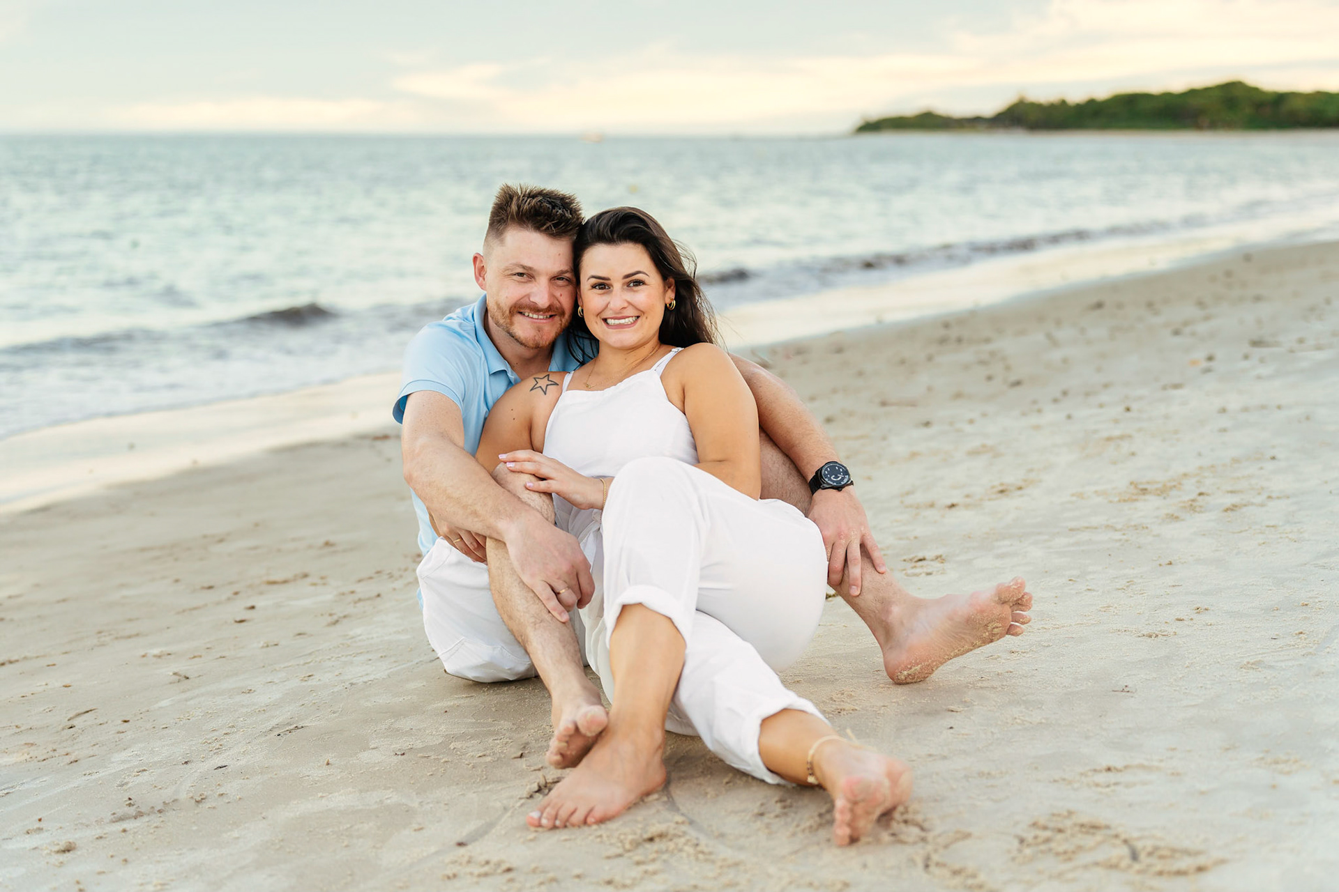 Ensaio fotográfico na praia em Porto Seguro