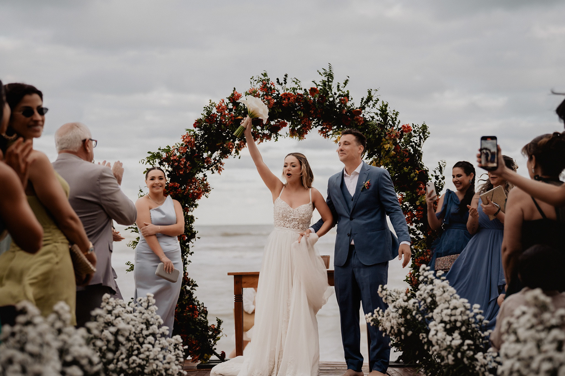 Cerimônia de Casamento na praia em Arraial D'Ajuda Bahia