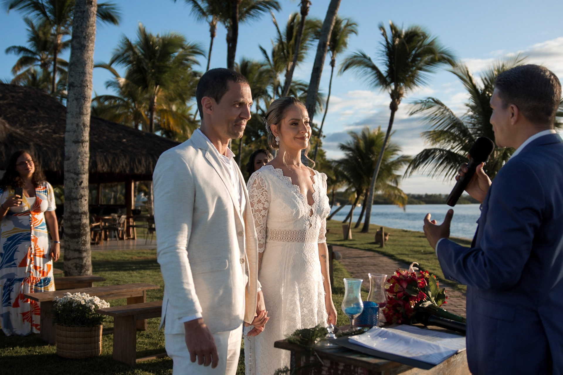 Cerimônia de Casamento na Praia do Apaga Fogo