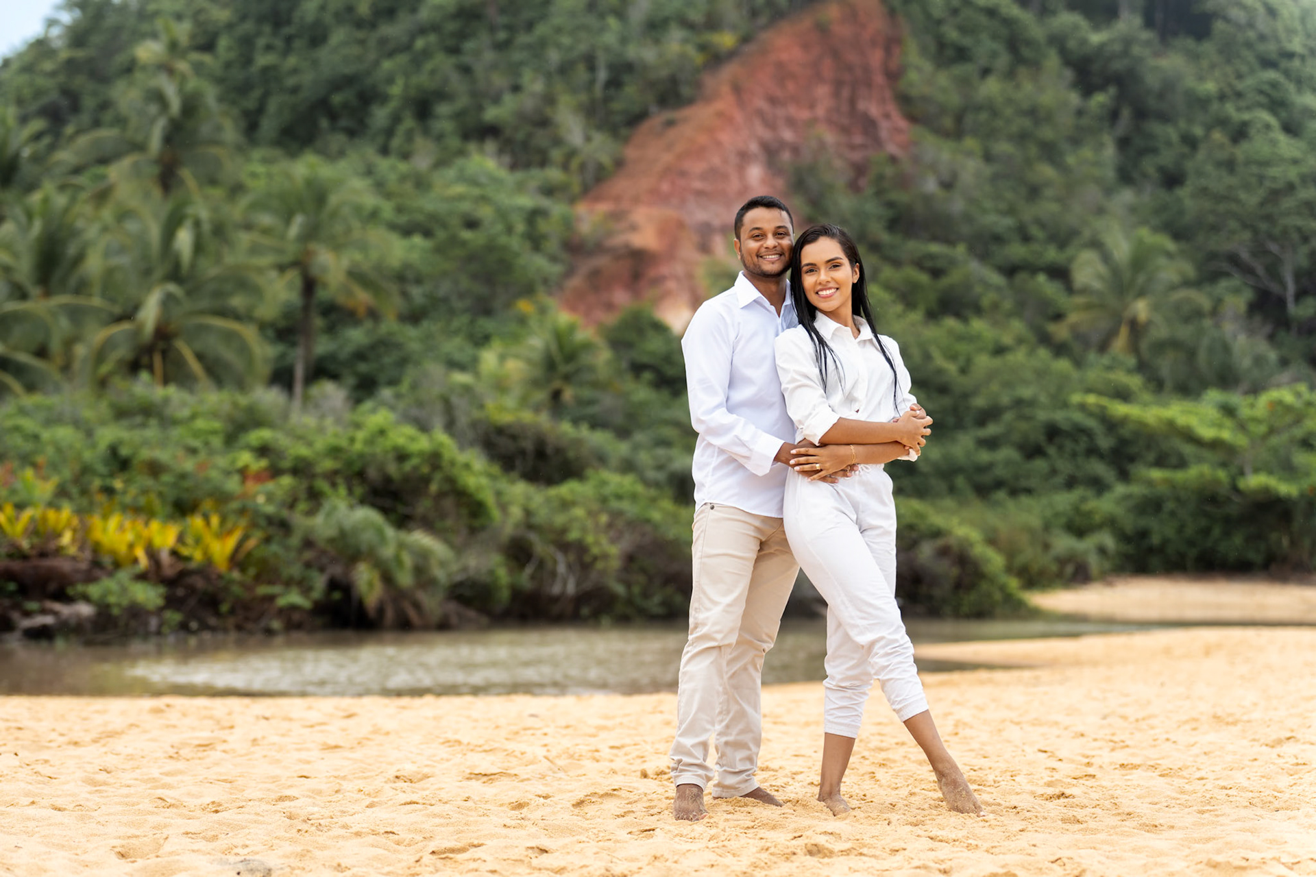 ensaio pré wedding praia trancoso bahia