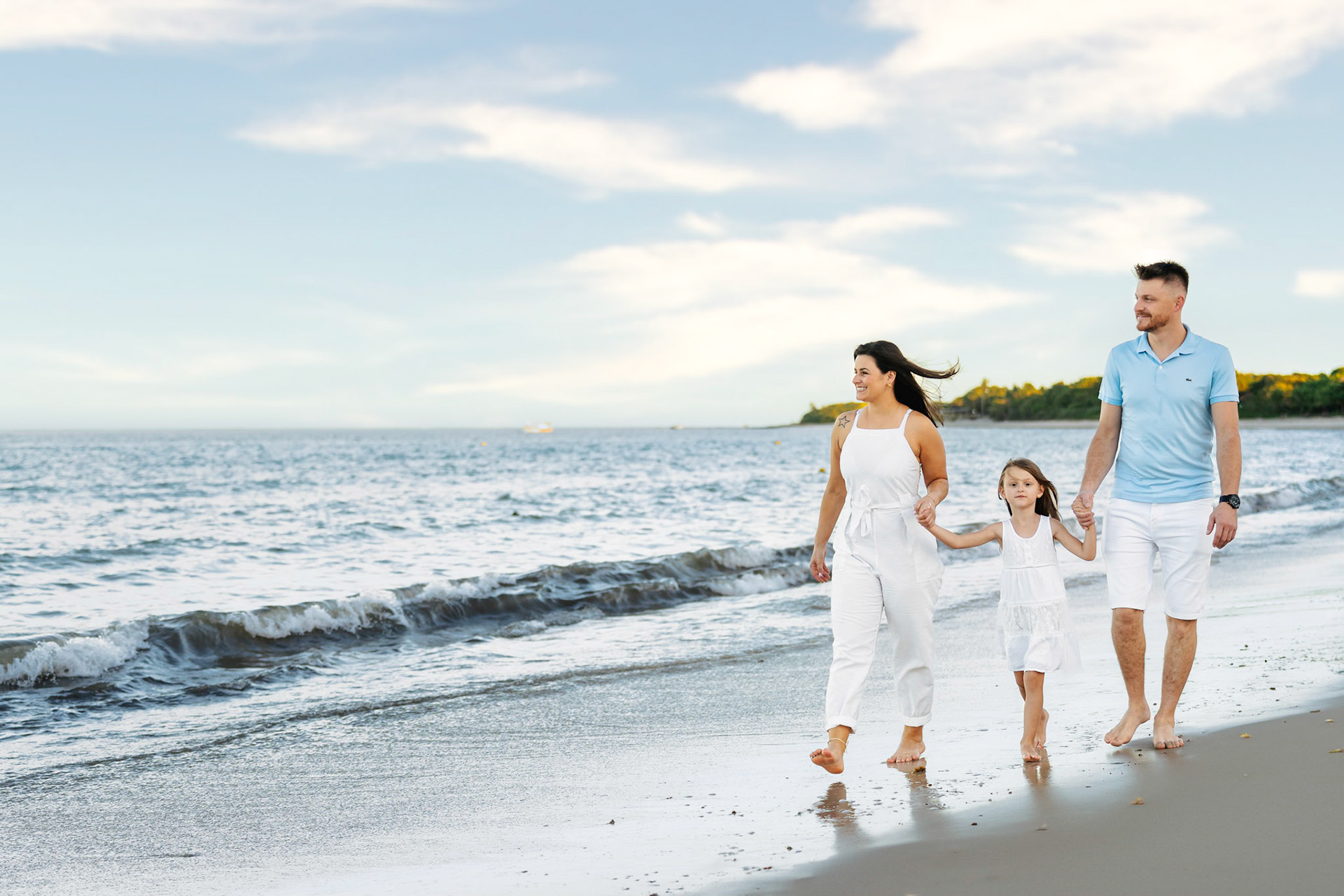 Ensaio família na praia