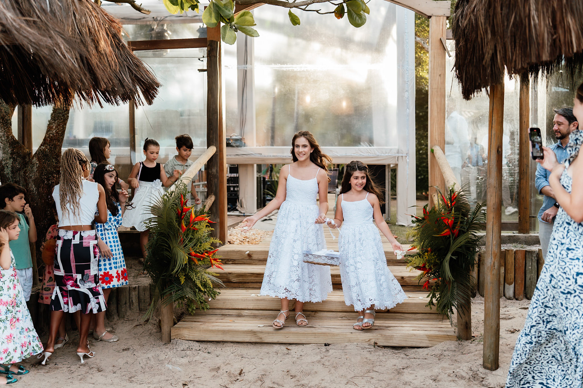 Cerimônia de Casamento na praia em Arraial D' Ajuda Bahia