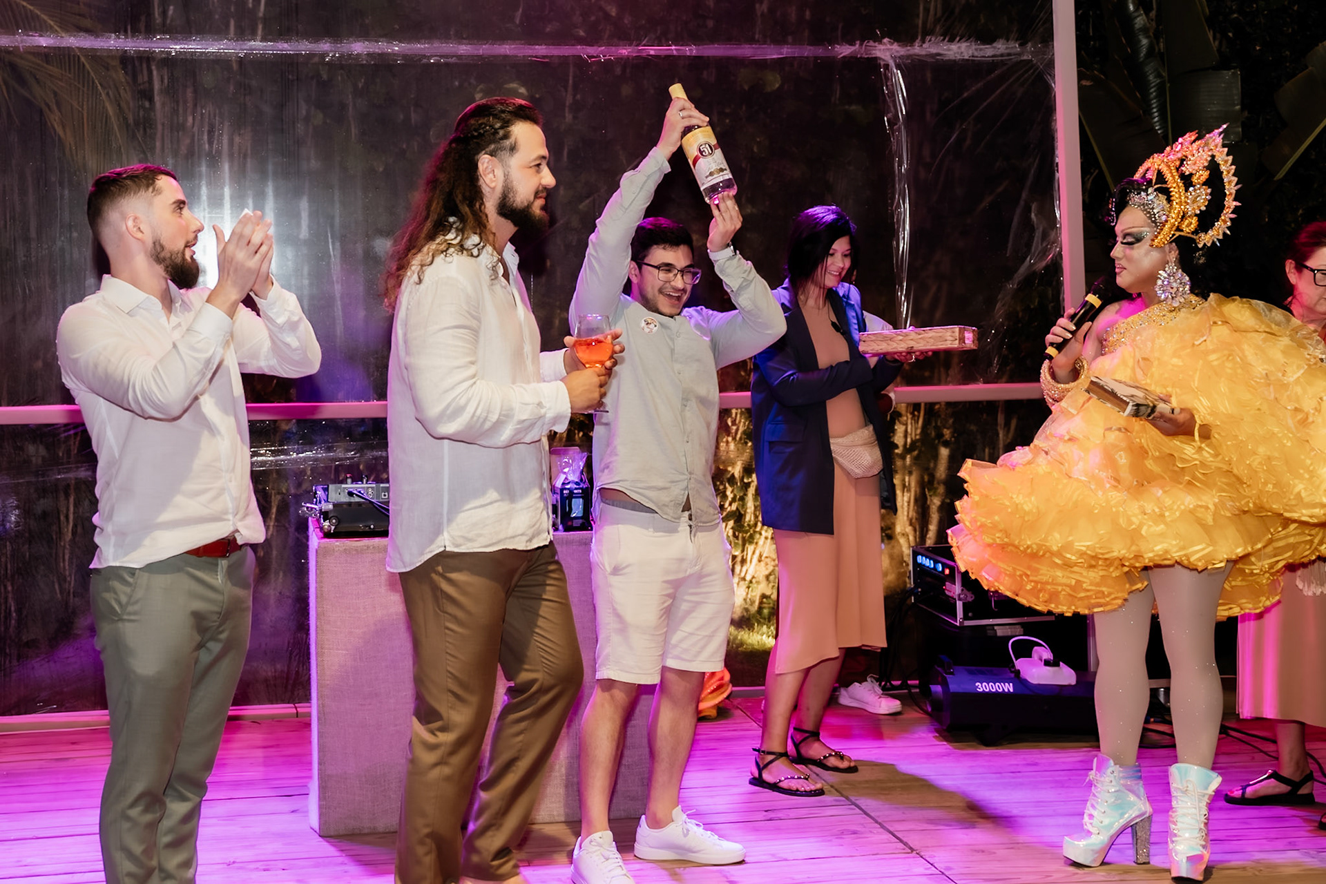 Aysha Pink Festa de Casamento em Arraial D'Ajuda Bahia